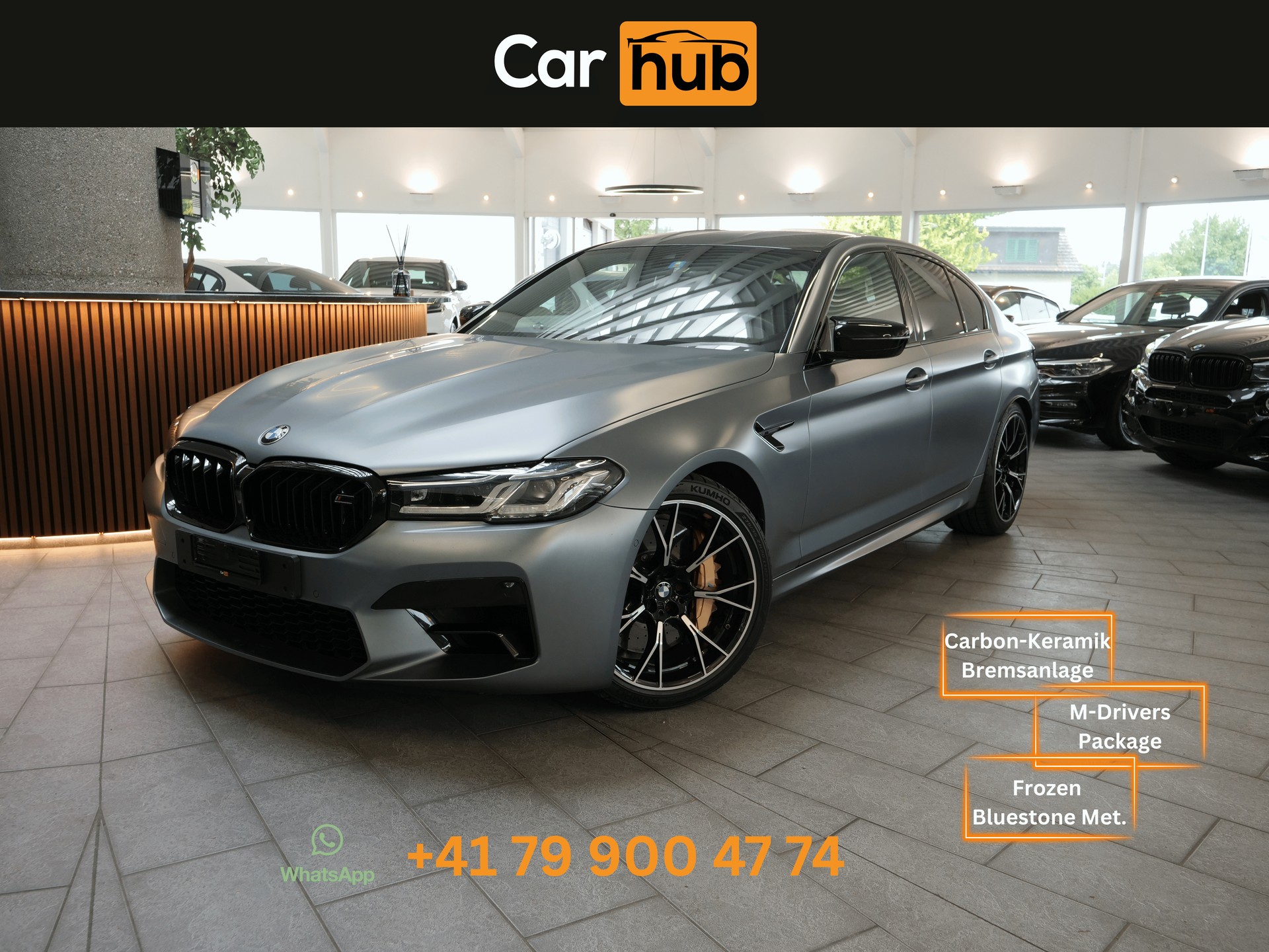 BMW M5 xDrive Competition Drivelogic