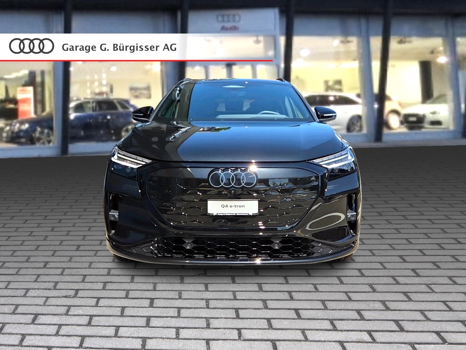 AUDI Q4 e-tron SUV quattro performance Mythosschwarz Metallic-showroom-element-1