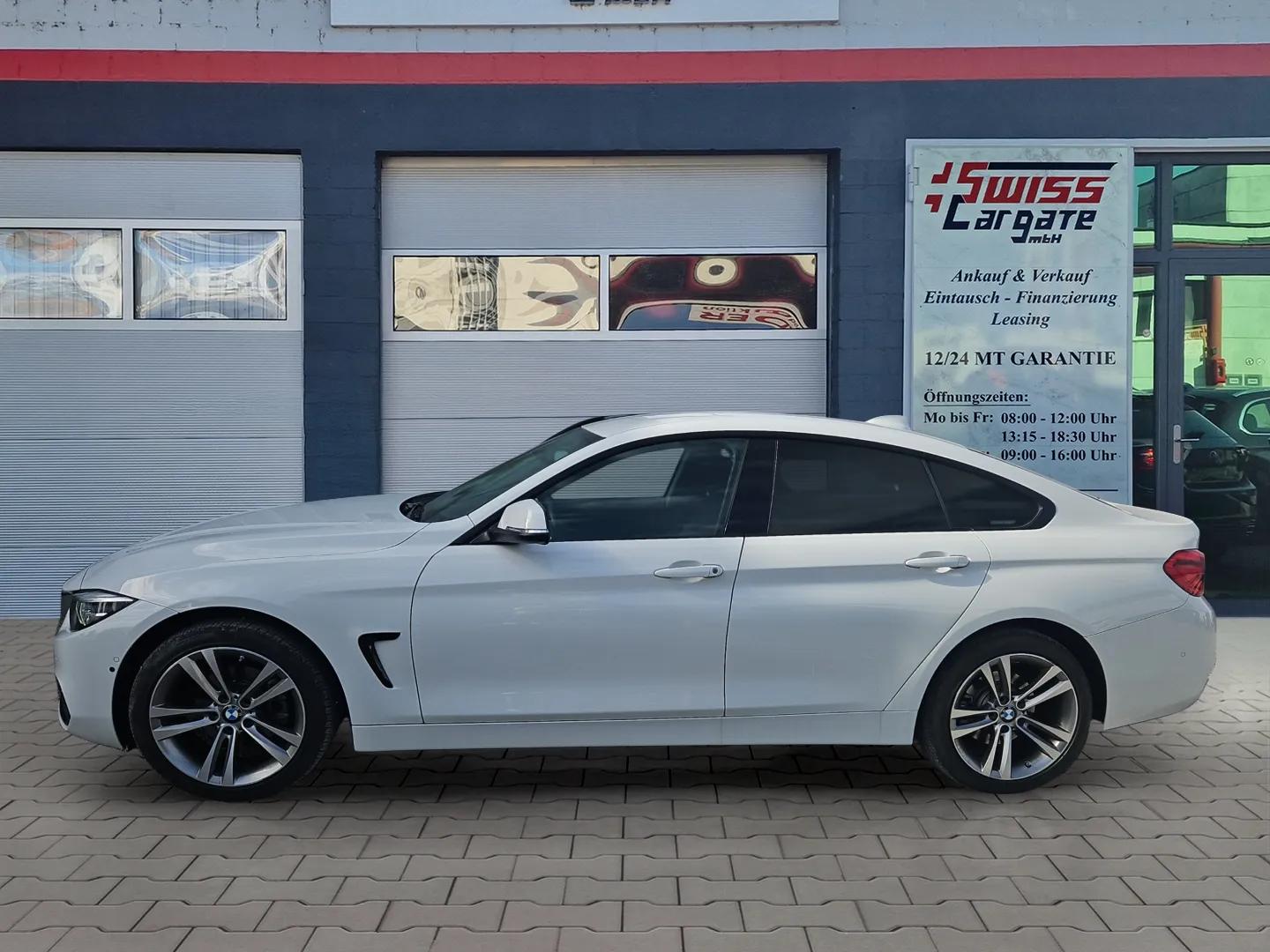 BMW 420i Gran Coupé xDrive Sport Line Steptronic mit Head-Up Display & El. Ledersportsitze-image-4