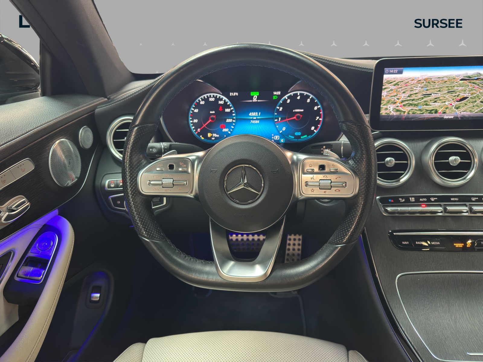 MERCEDES-BENZ C 300 Coupé 4Matic AMG Line + Premium + 9G-tronic-image-9