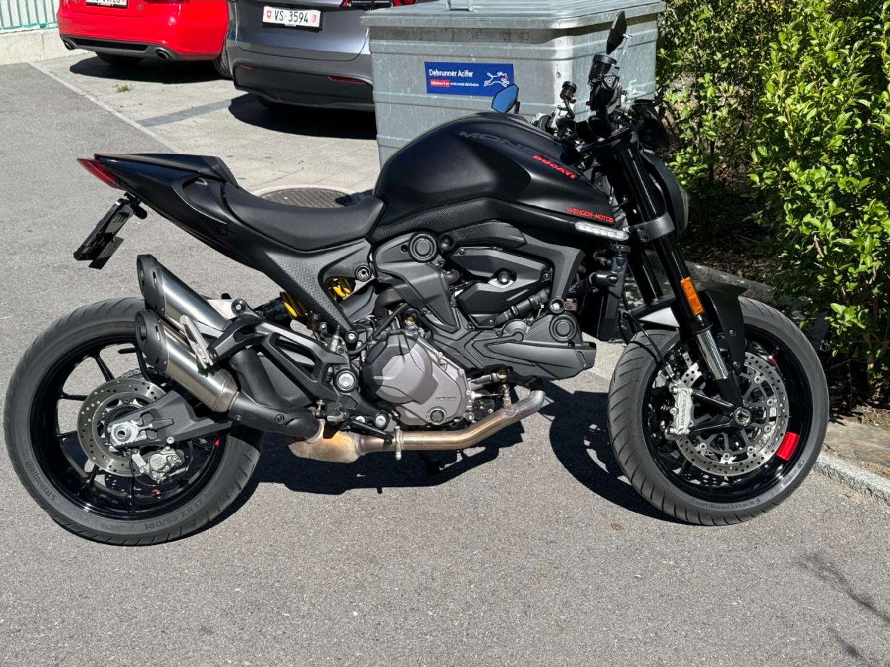 DUCATI Monster + 937 Dark Staealth-image-0