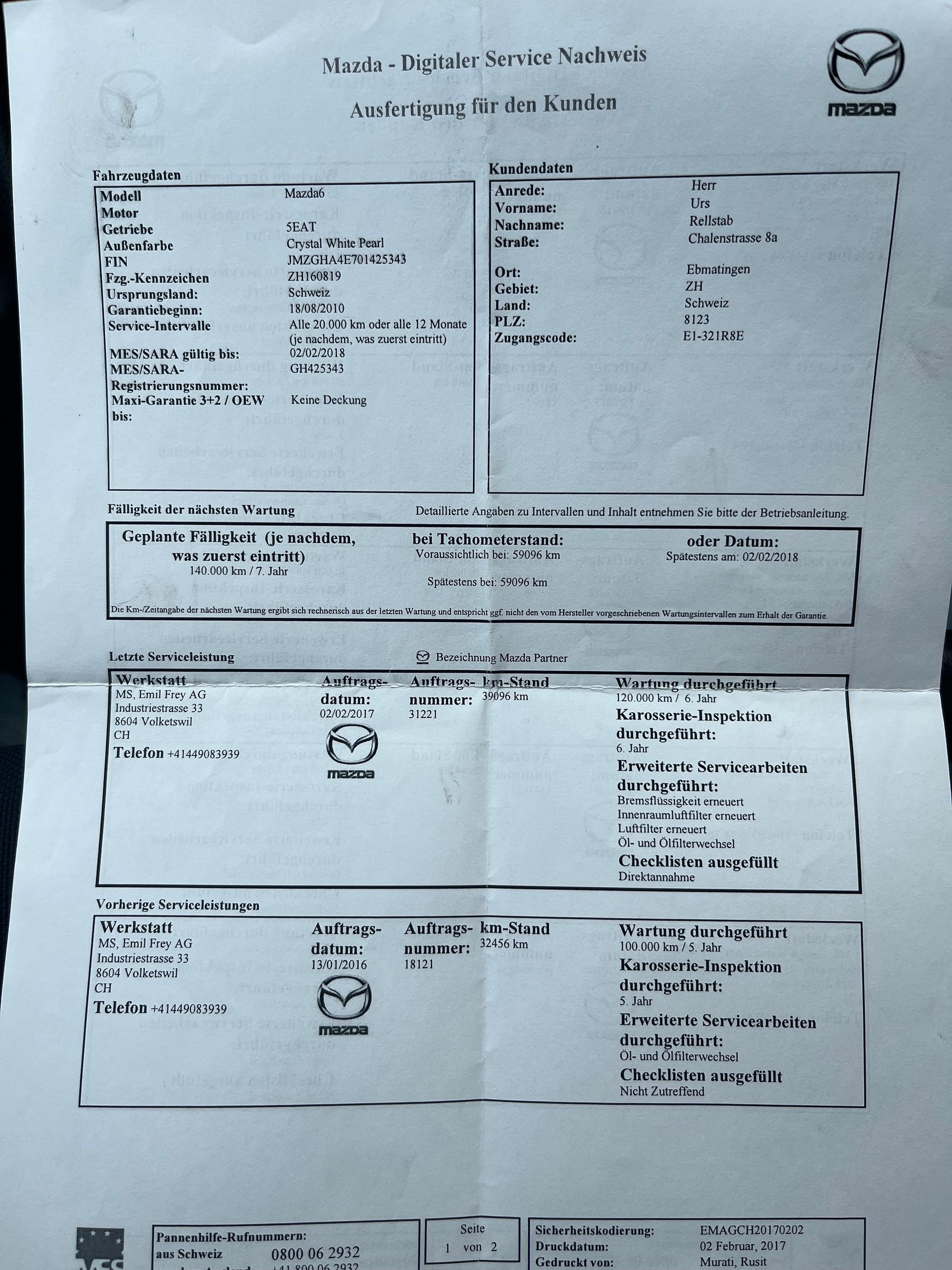 MAZDA 6 2.0 16V DISI Exclusive Activematic-image-16