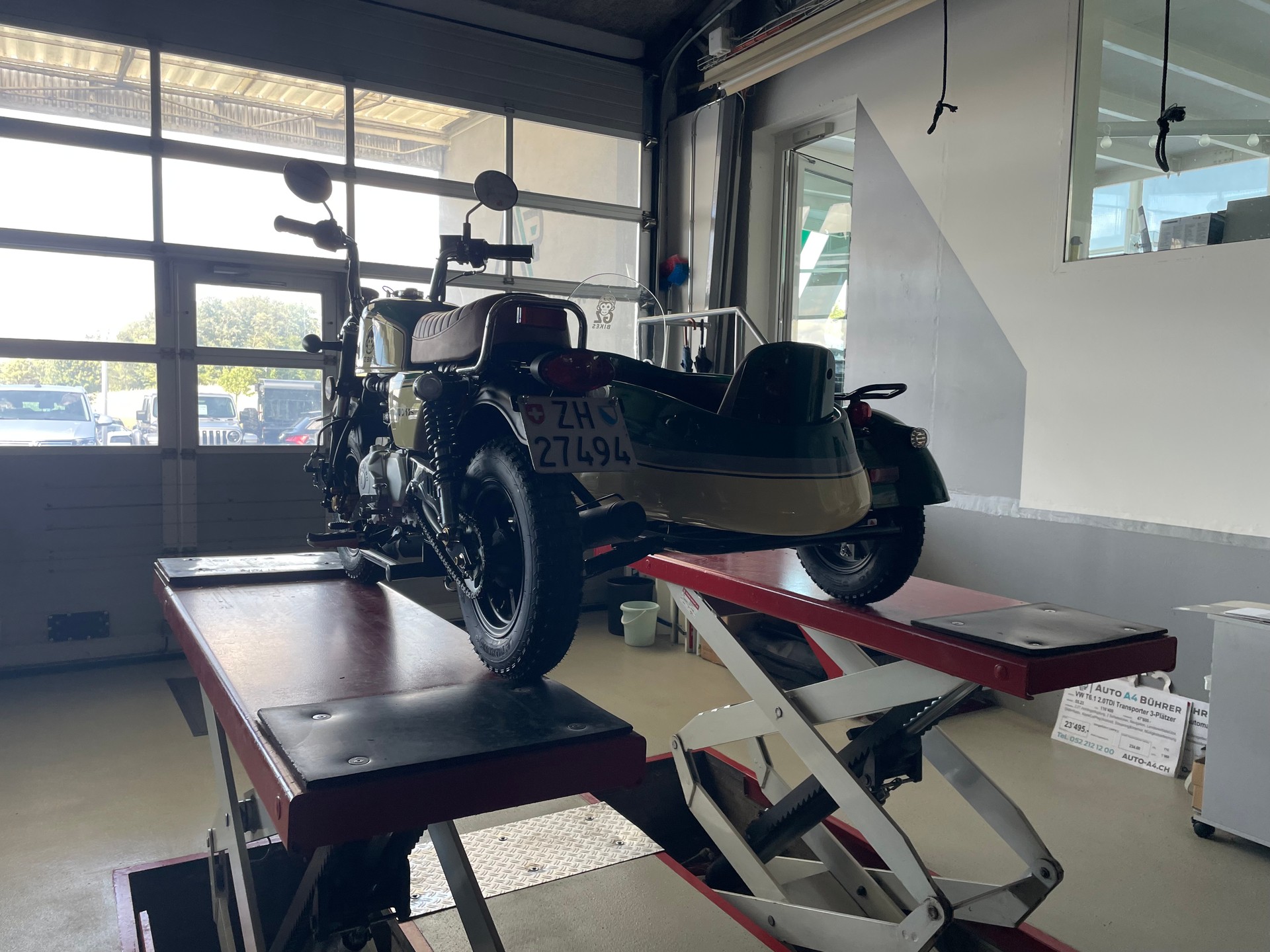 JINCHENG JC 125 BQ Side Car/ Gespann mit CH-Zulassung!!-image-14