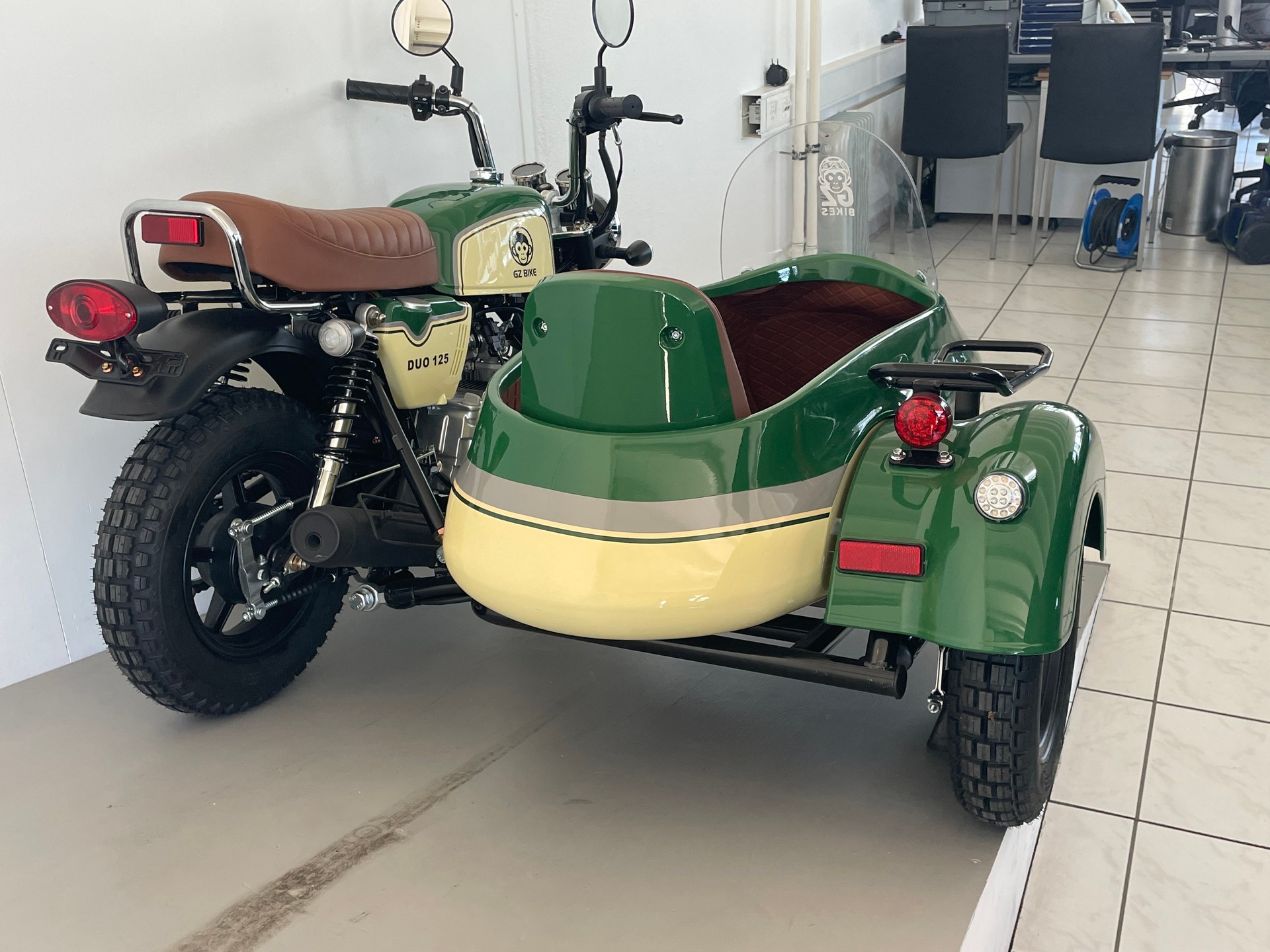 JINCHENG JC 125 BQ Side Car/ Gespann mit CH-Zulassung!!-image-4