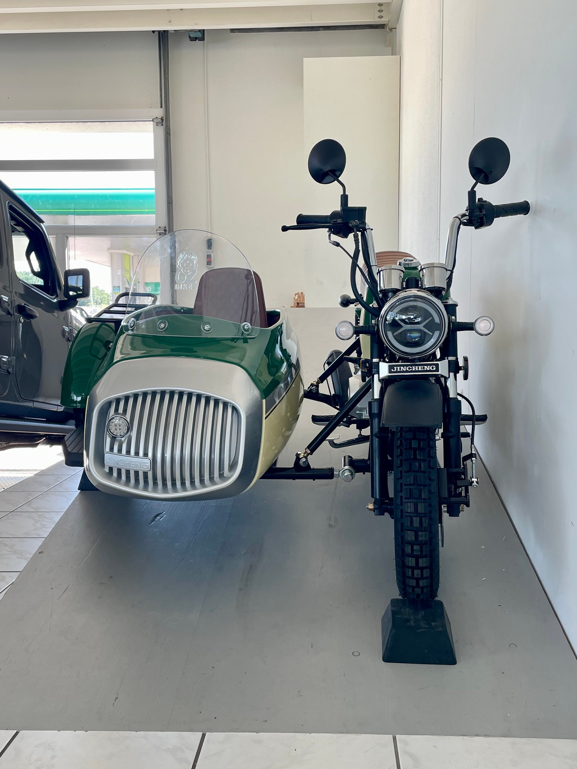 JINCHENG JC 125 BQ Side Car/ Gespann mit CH-Zulassung!!