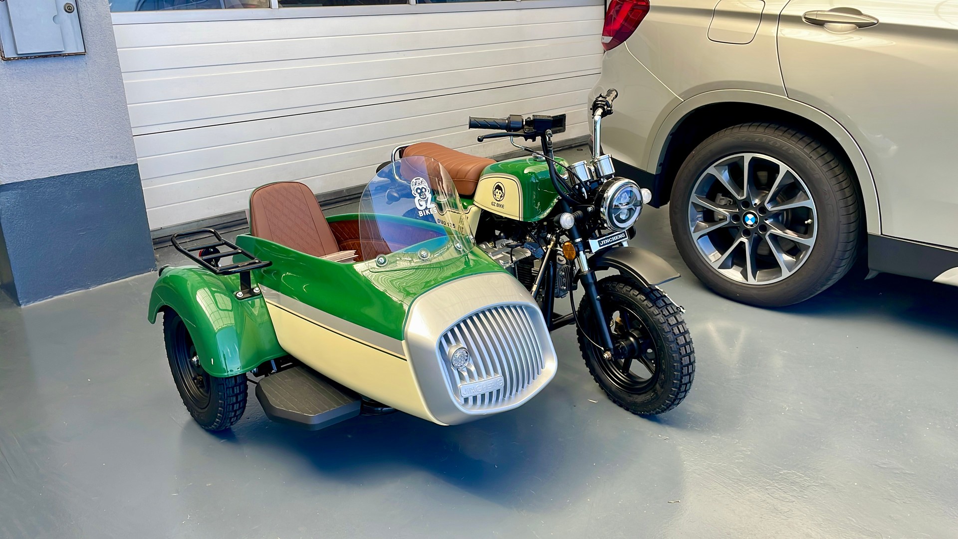 JINCHENG JC 125 BQ Side Car/ Gespann mit CH-Zulassung!!-image-9