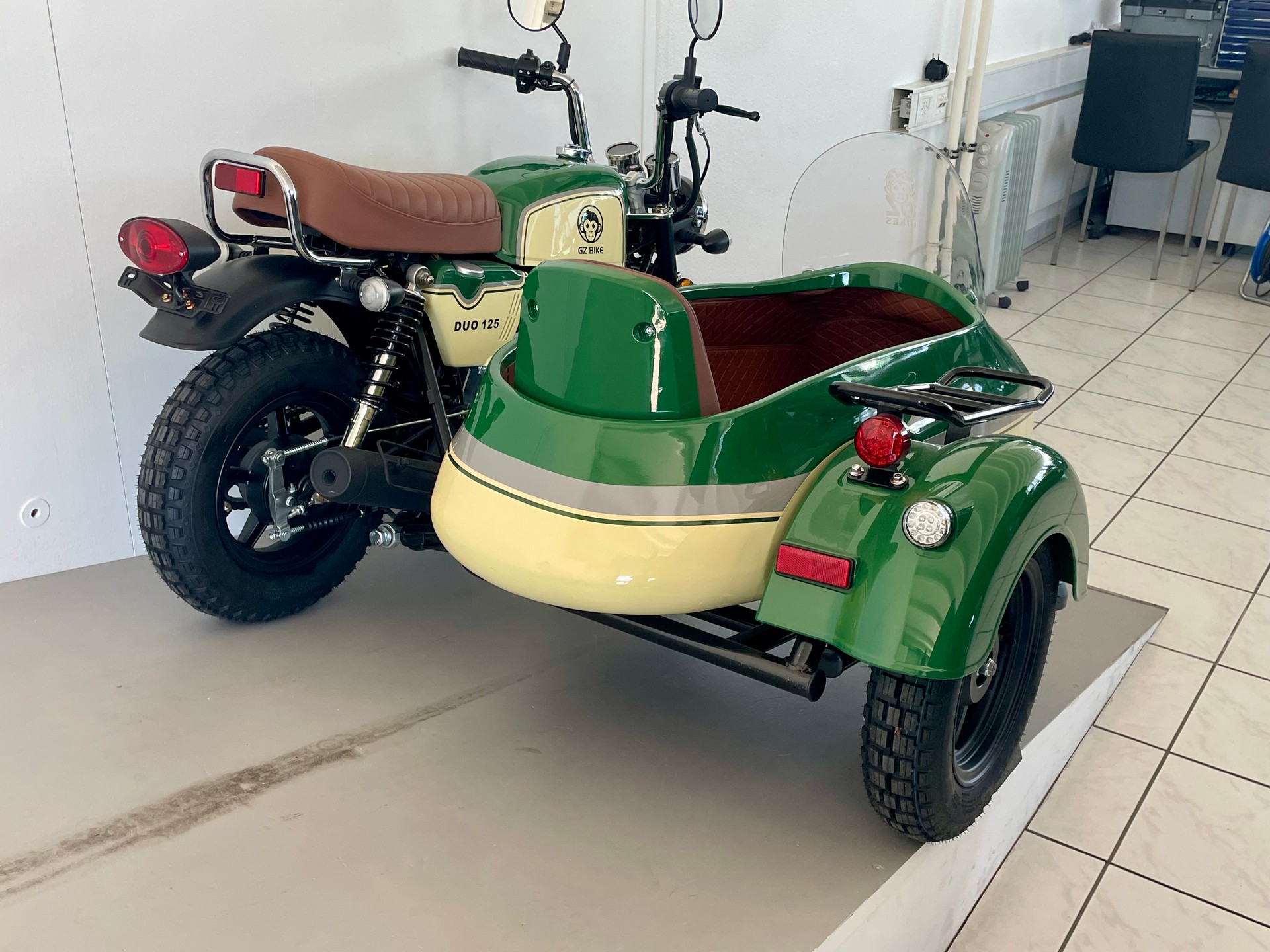 JINCHENG JC 125 BQ Side Car/ Gespann mit CH-Zulassung!!-image-5