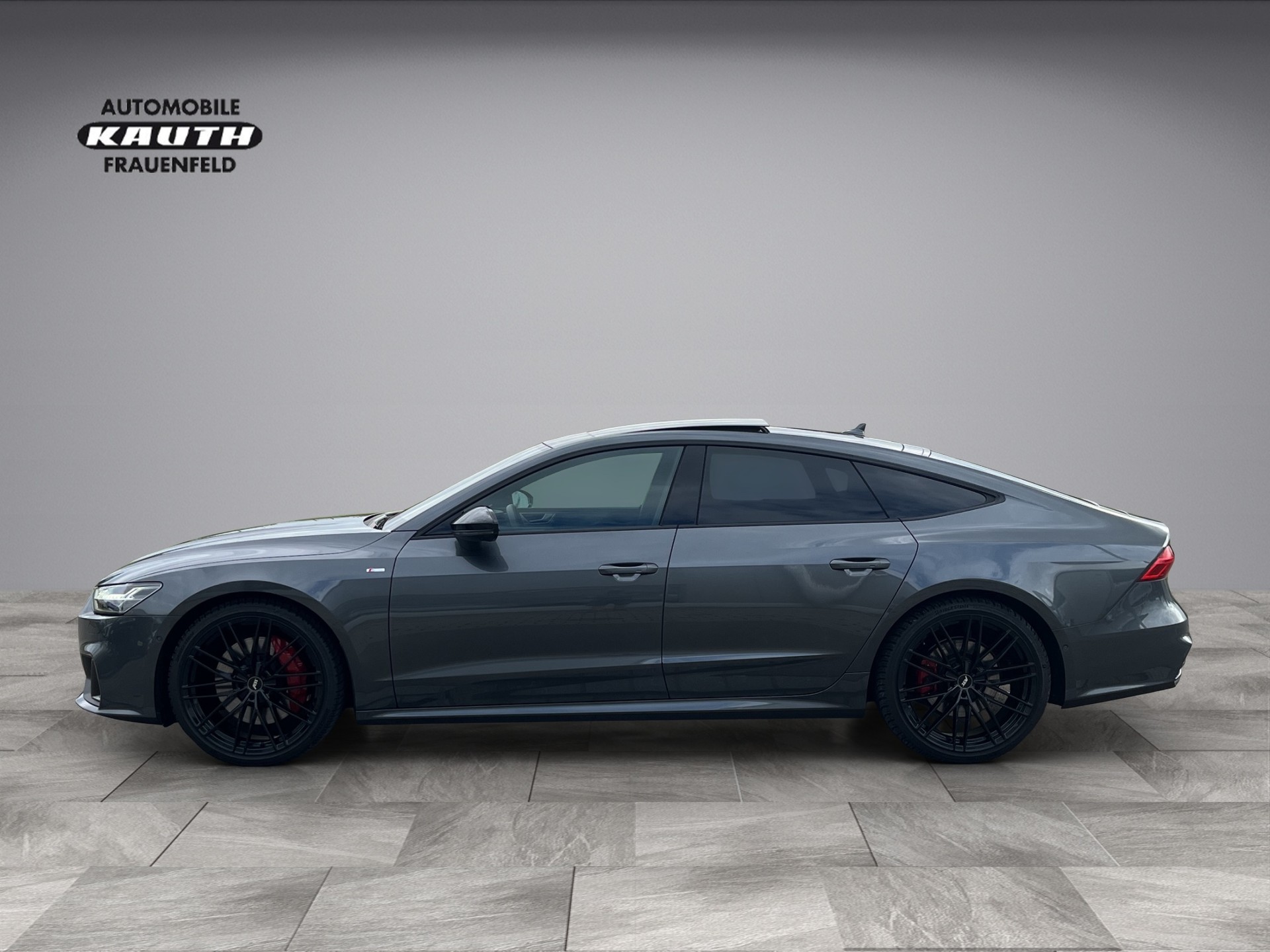 AUDI A7 Sportback 55 TFSI * S-Line,Luftfederung,Panodach,Optikpaket Schwarz,Standheizung,21"ABT Alu*-showroom-element-1