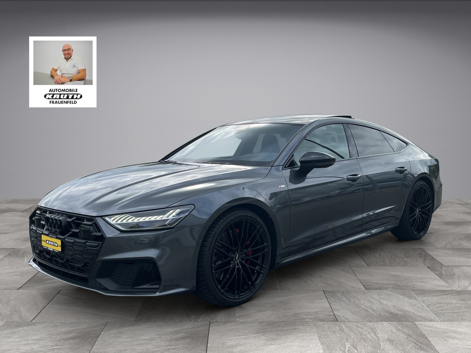 AUDI A7 Sportback 55 TFSI * S-Line,Luftfederung,Panodach,Optikpaket Schwarz,Standheizung,21"ABT Alu*