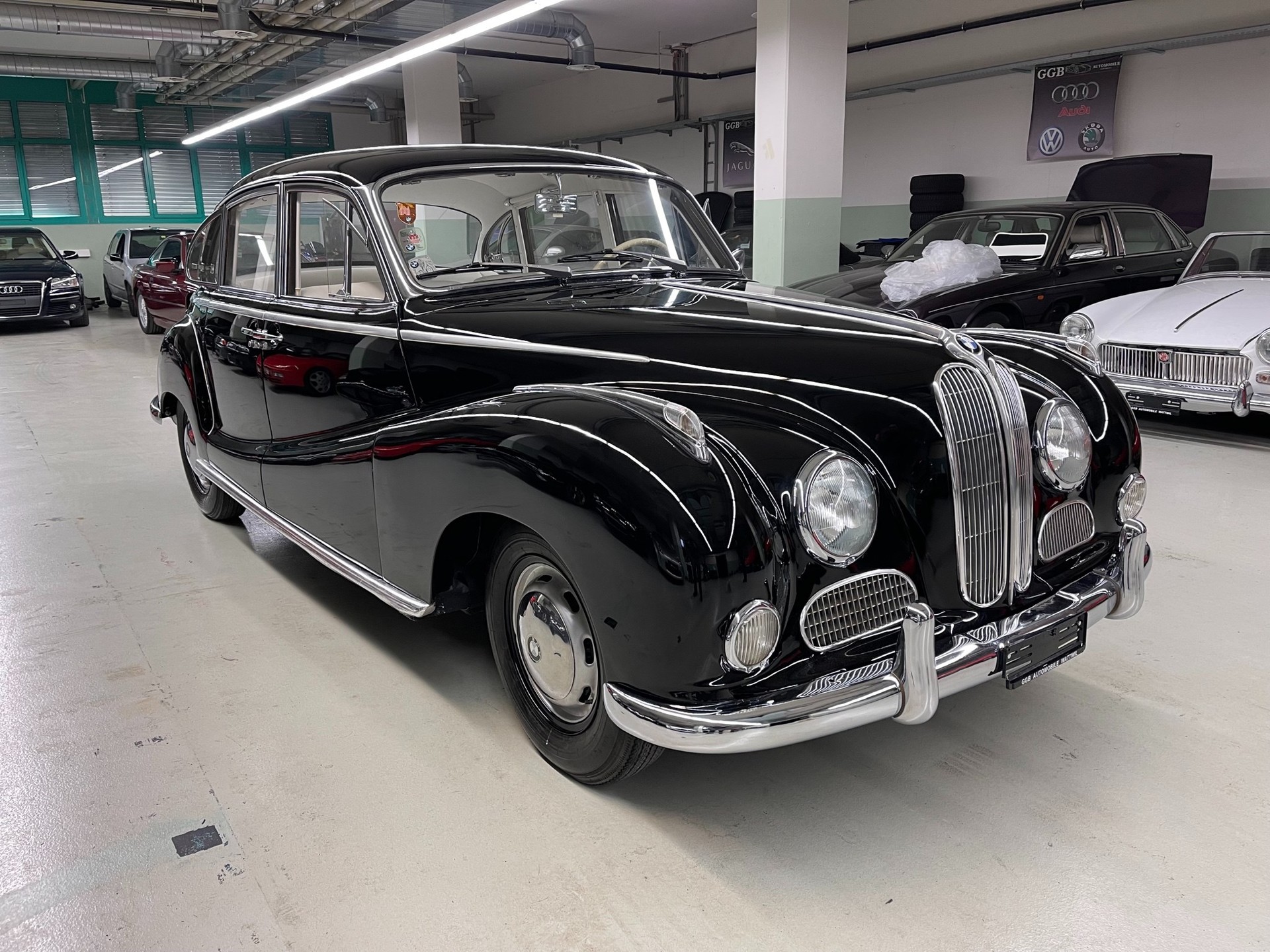 BMW 502 3.2 V8 Barockengel mit Veteran Eintrag-image-1
