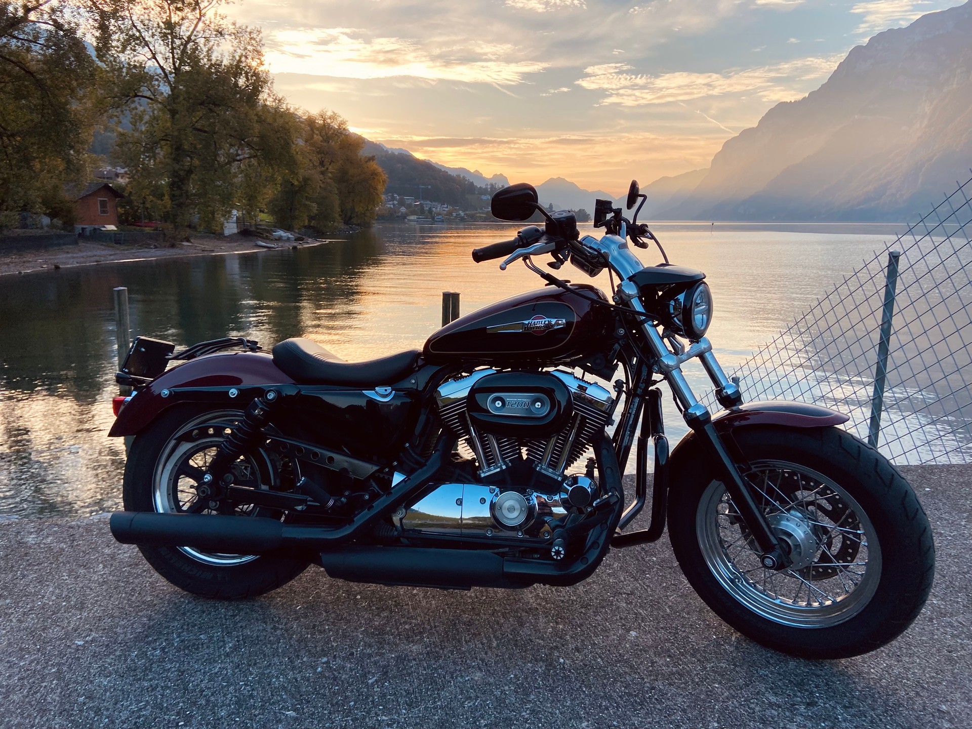 HARLEY-DAVIDSON XL 1200 C Sportster Custom ABS-image-2