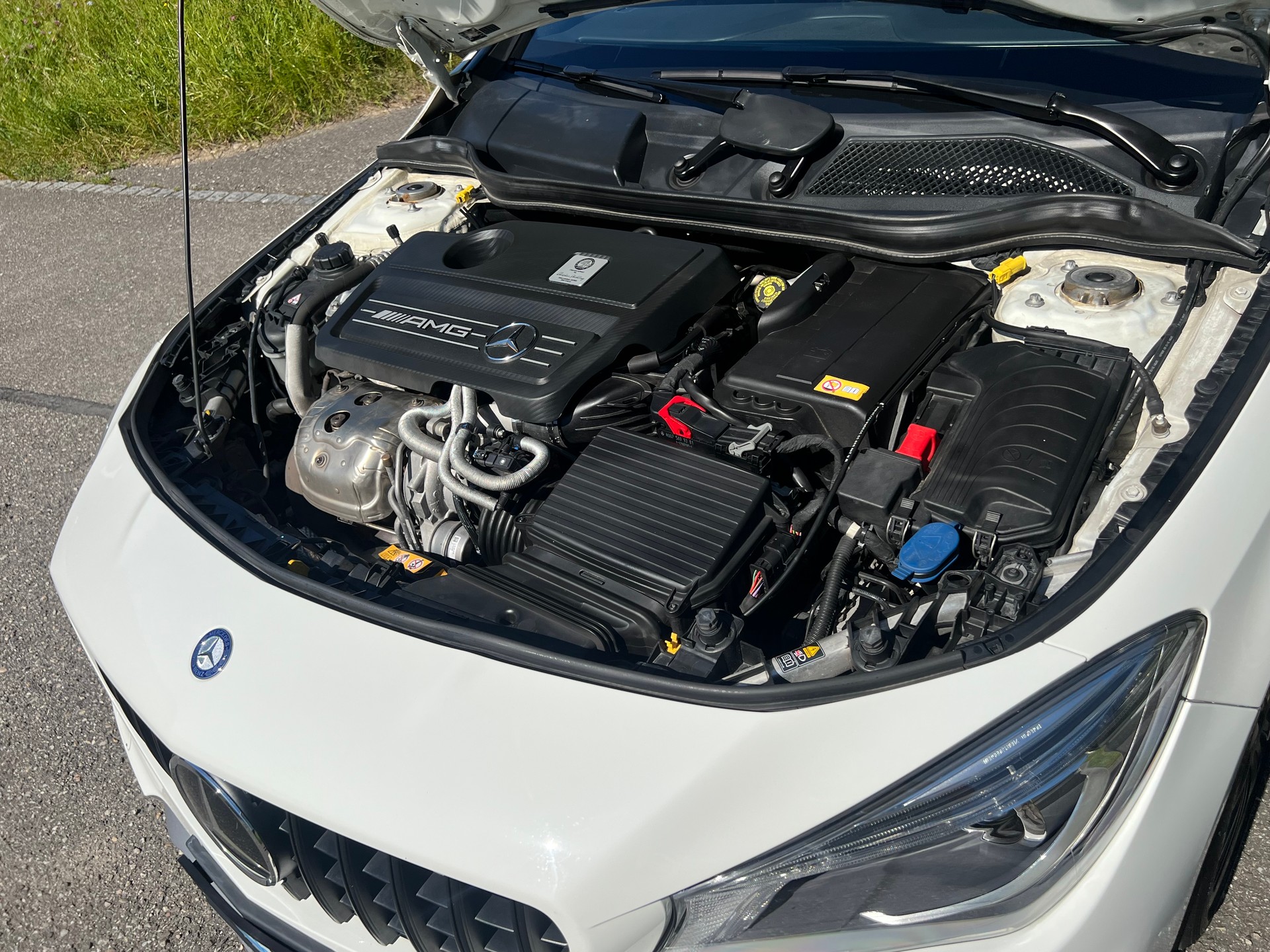 MERCEDES-BENZ CLA 45 AMG 4MATIC "360 PS ALLRAD" FRISCH AB MFK !! VON FRAU GEFAHREN MIT 8 RÄDER.-image-22