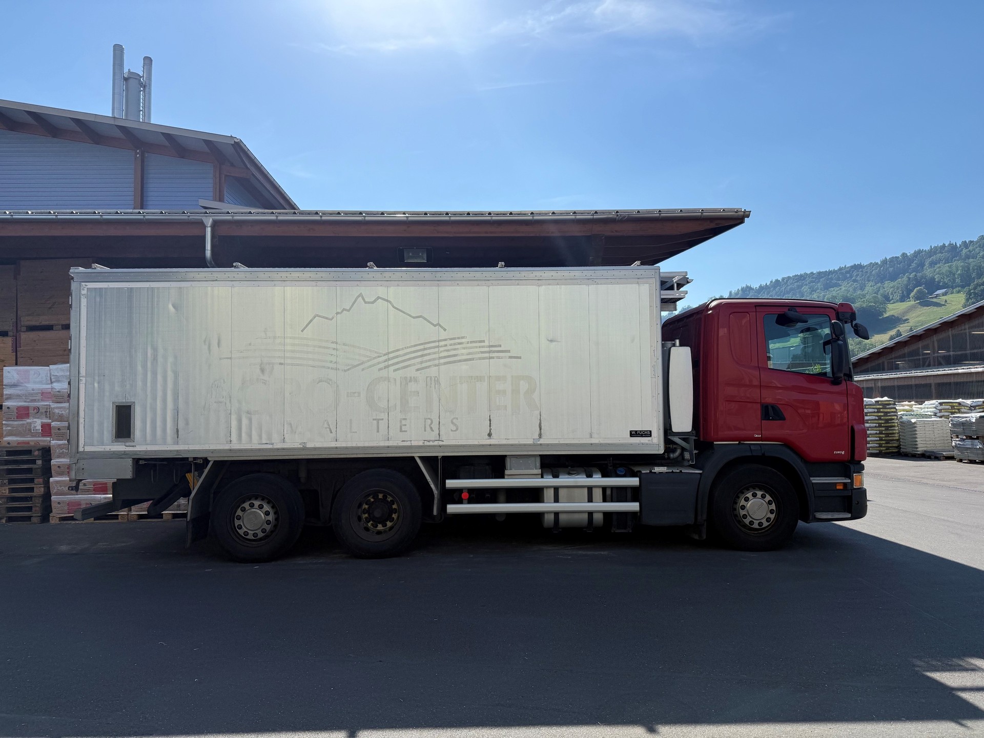 SCANIA G-440 Lose Aufbau mit Gebläse