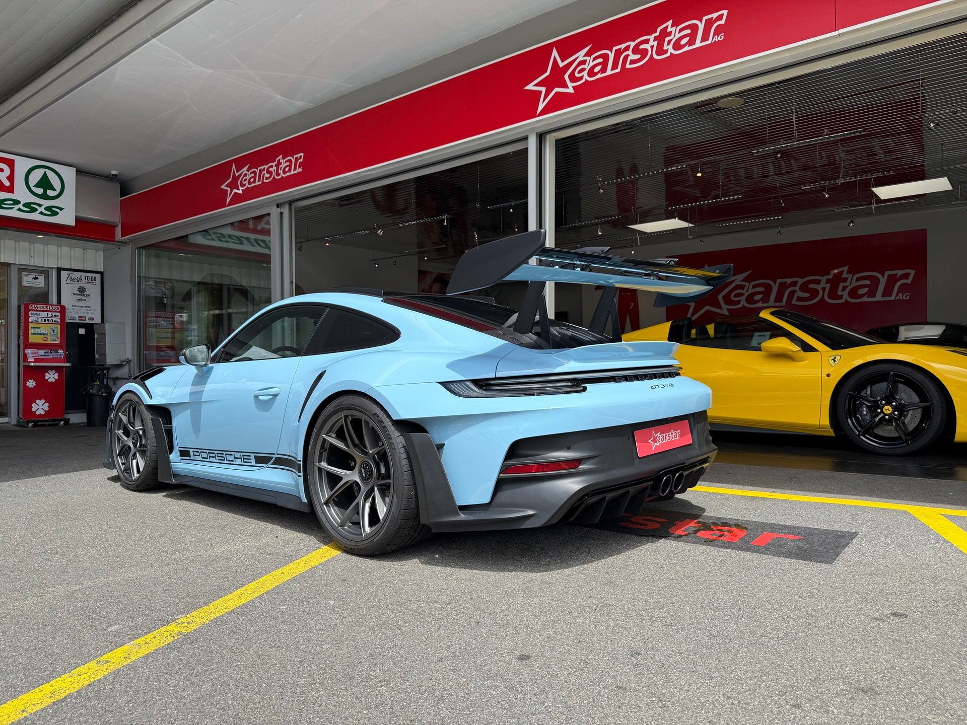 PORSCHE 911 GT3 RS WEISSACH GULF BLUE EDT.-showroom-element-2