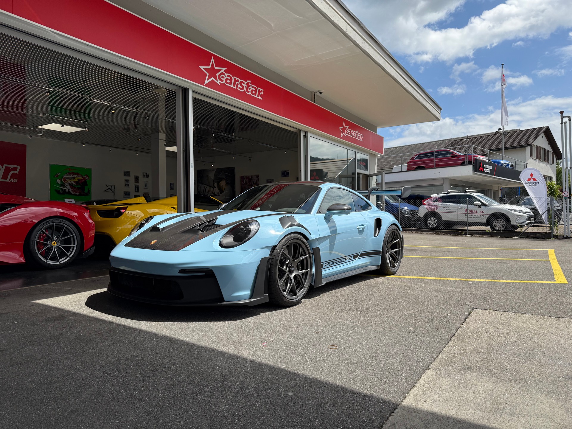 PORSCHE 911 GT3 RS WEISSACH GULF BLUE EDT.-showroom-element-1