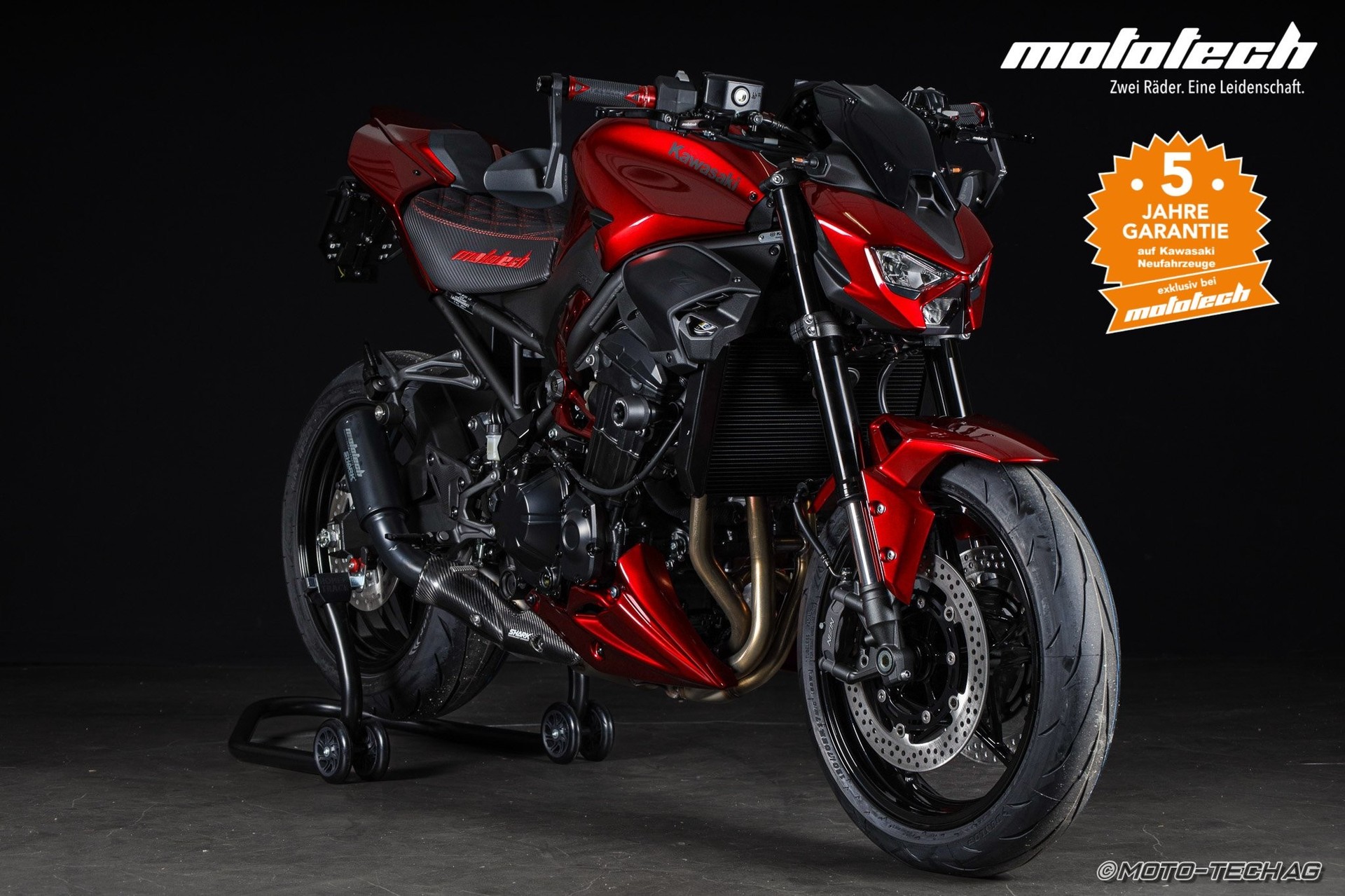 KAWASAKI Z 900 (35/91kW) STAGE 1 Candy Red-image-0