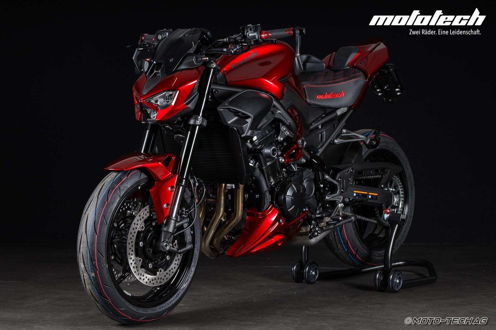 KAWASAKI Z 900 (35/91kW) STAGE 1 Candy Red-image-5