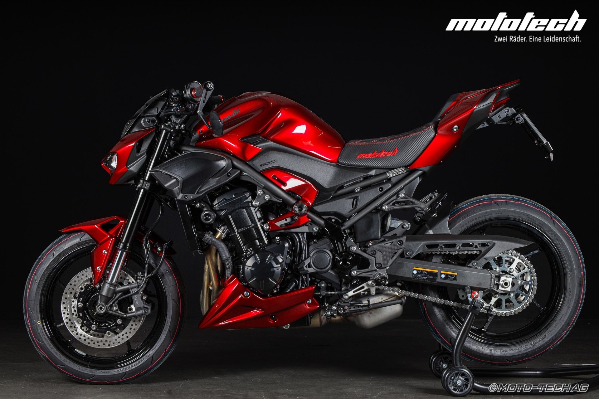 KAWASAKI Z 900 (35/91kW) STAGE 1 Candy Red-image-4