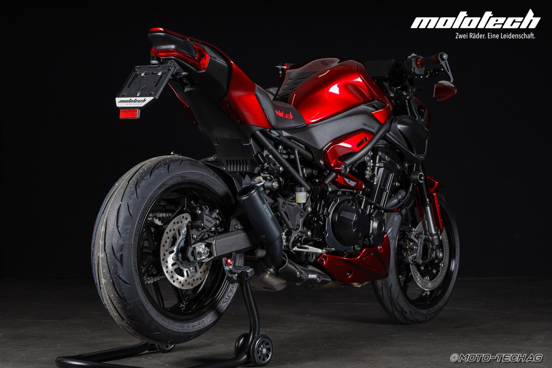 KAWASAKI Z 900 (35/91kW) STAGE 1 Candy Red-image-2
