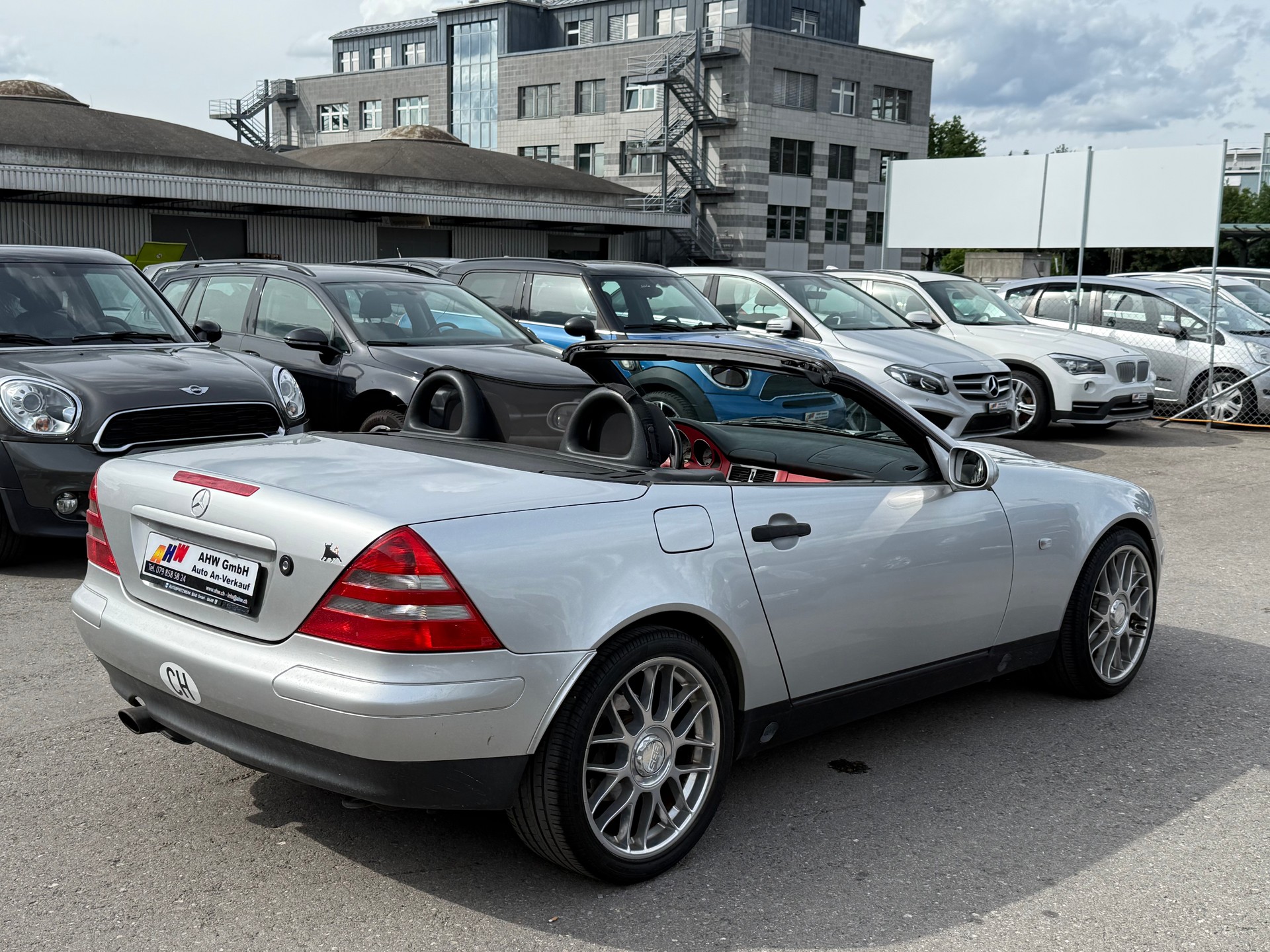 MERCEDES-BENZ SLK 200 / Ab MFK 28.11.2024 / BBS Felgen / Klimaanlage / Leder / Sitzheizung-image-3