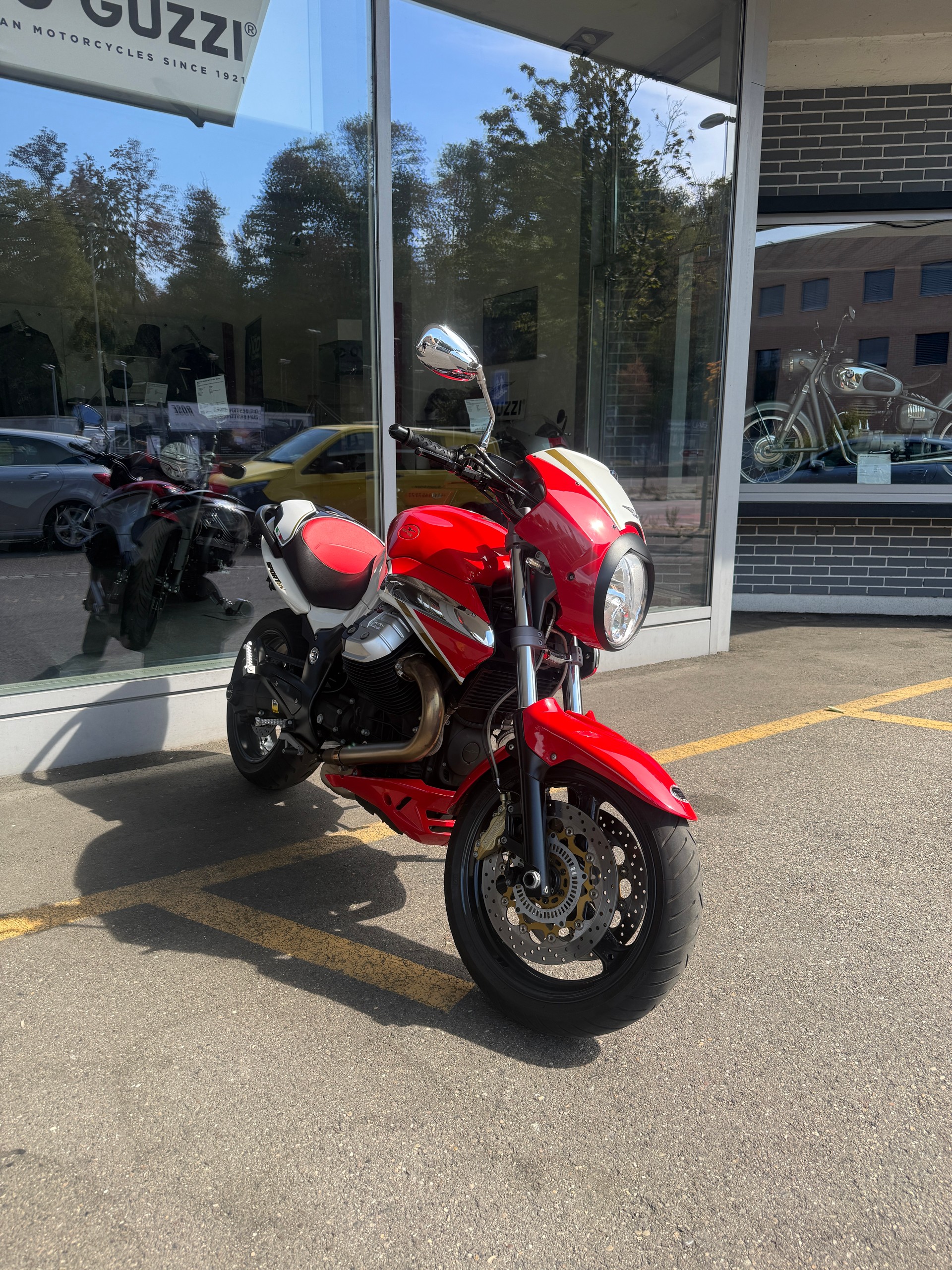 MOTO GUZZI Sport 1200 4 V ABS Rosso Corsa-image-5