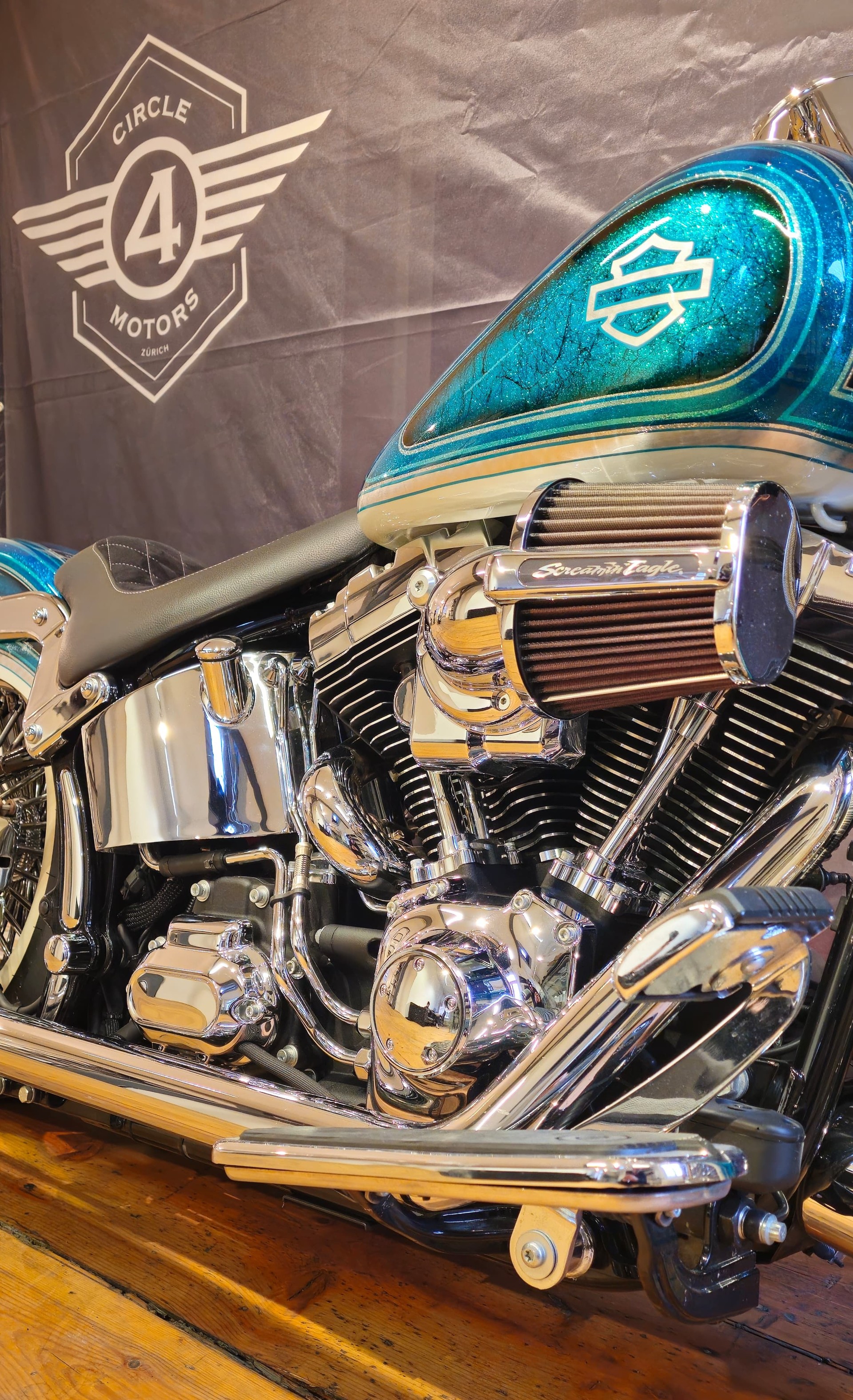 HARLEY-DAVIDSON FLSTN Softail Deluxe ABS-image-3