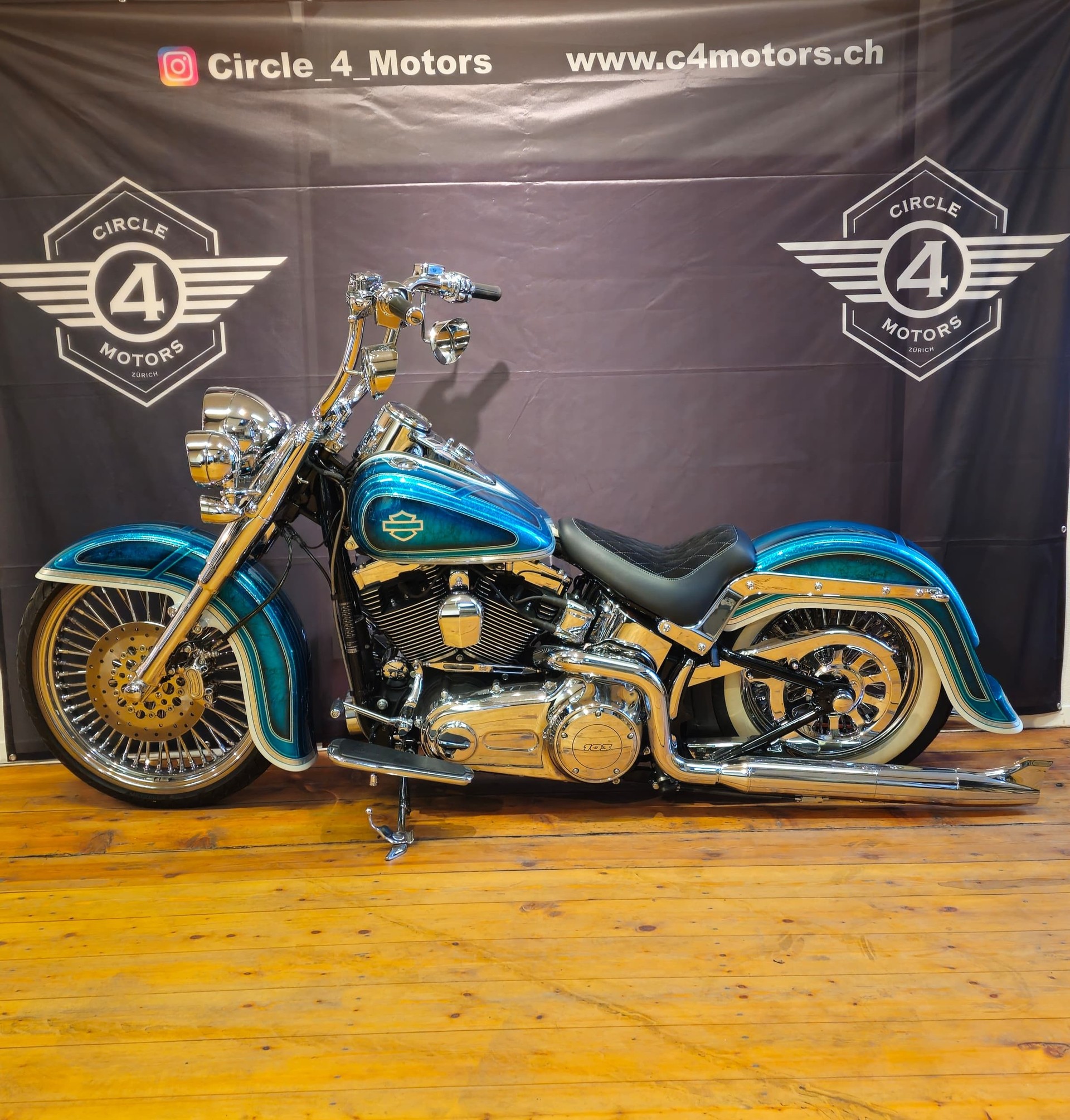 HARLEY-DAVIDSON FLSTN Softail Deluxe ABS-image-1