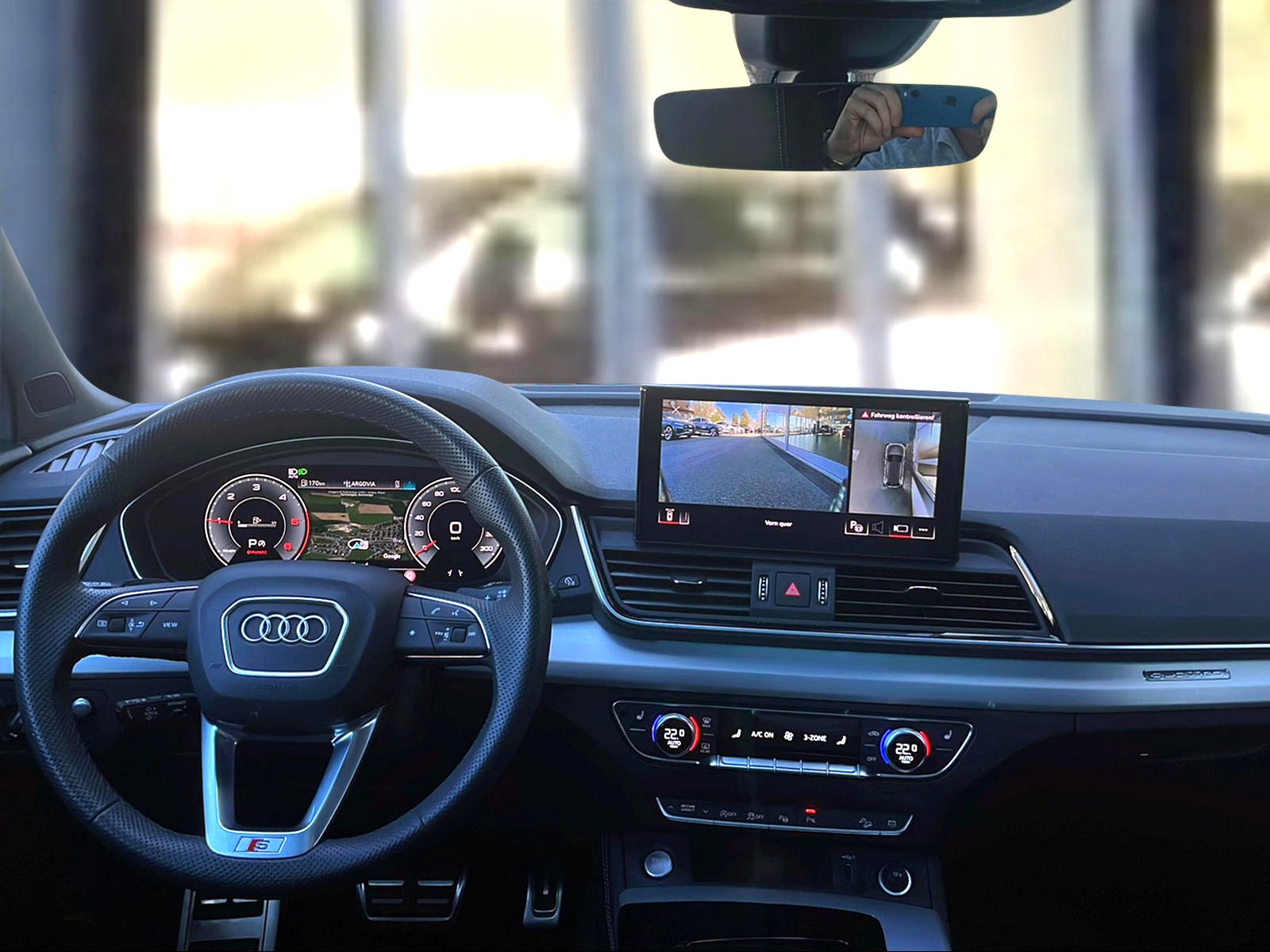 AUDI Q5 40 TDI Black Edition quattro S-tronic Chronosgrau Metallic-image-6