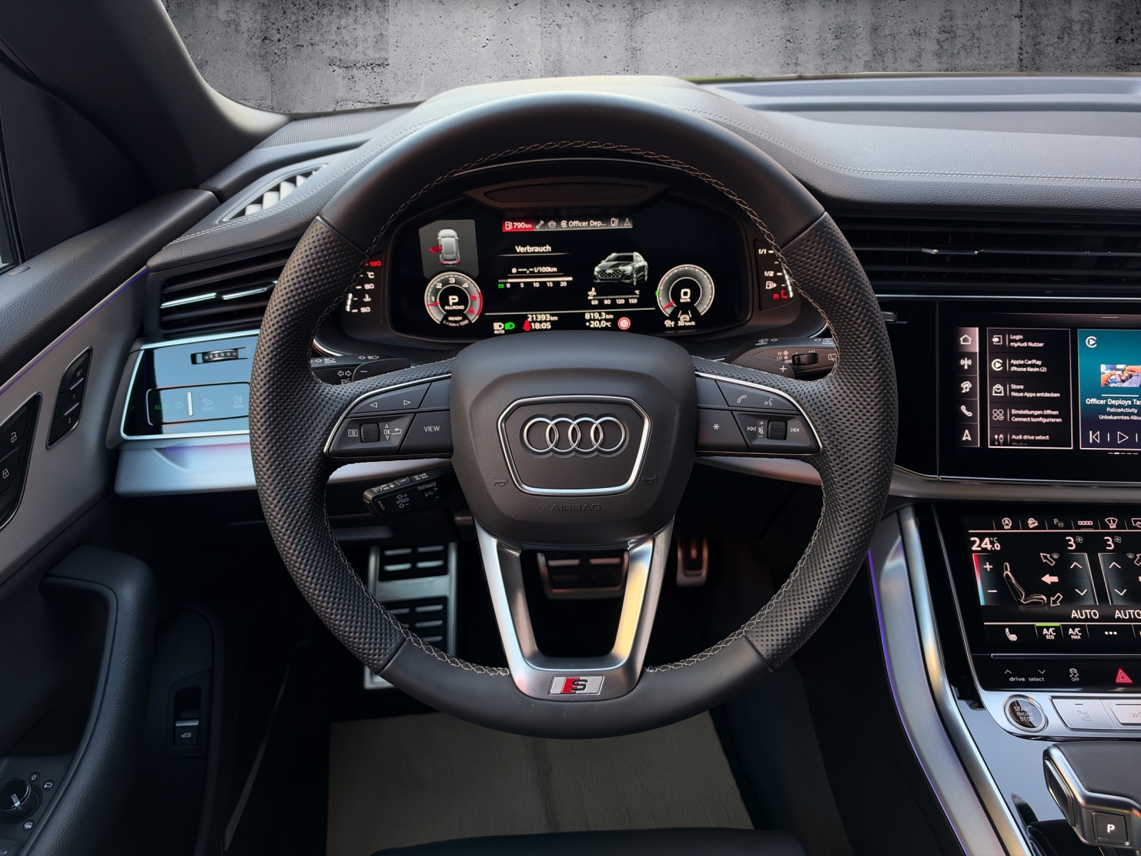 AUDI Q8 SUV 50 TDI quattro 210 kW tiptronic S-Line *CH-FZG. / Gratisservice / Werksgarantie*-image-10