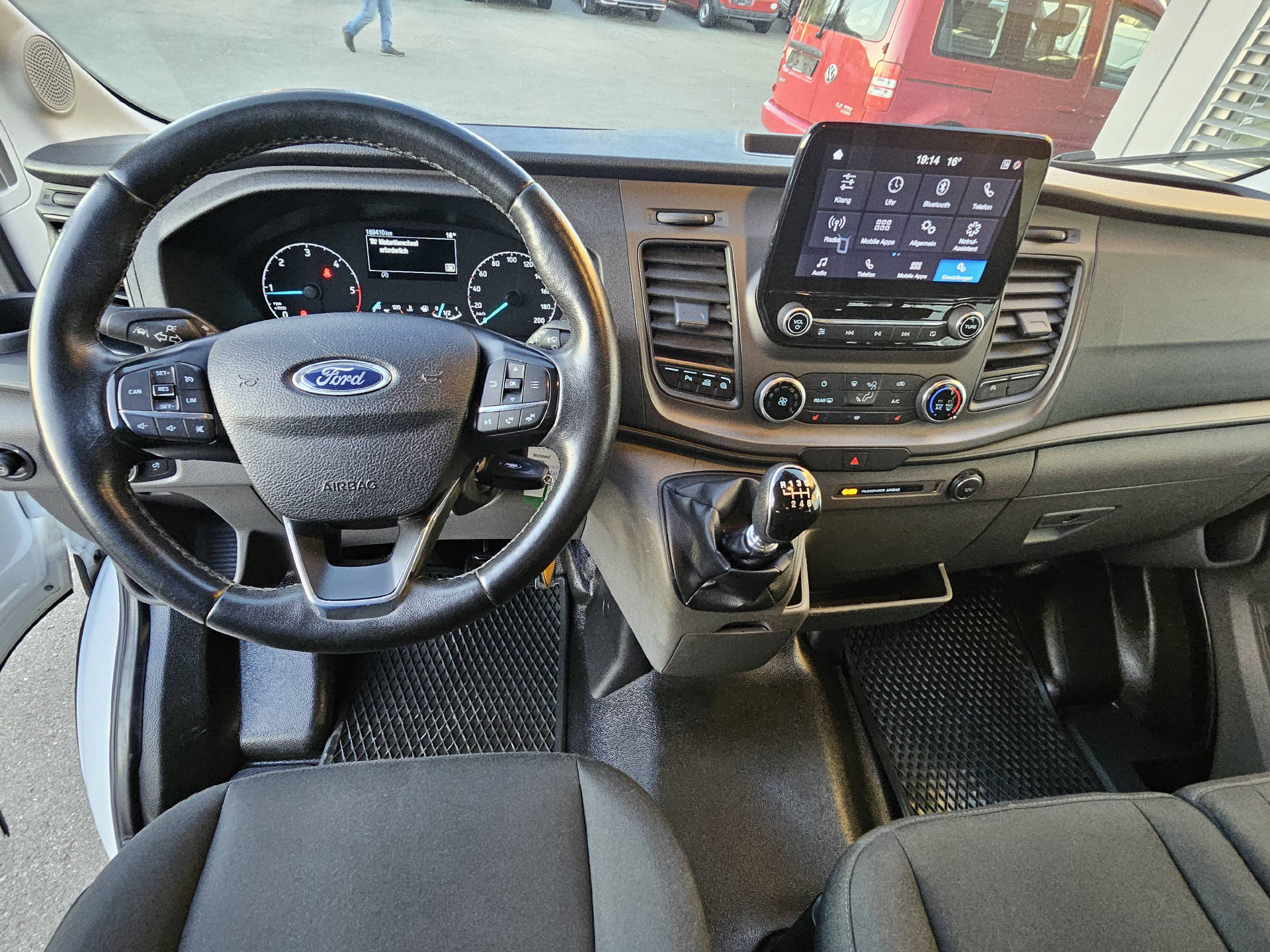 FORD Transit Van 350 L3H2 2.0 EcoBlue 130 Trend MHEV * 6- Plätzer * Tempomat * Klima * AHK * Dachträger *-image-18