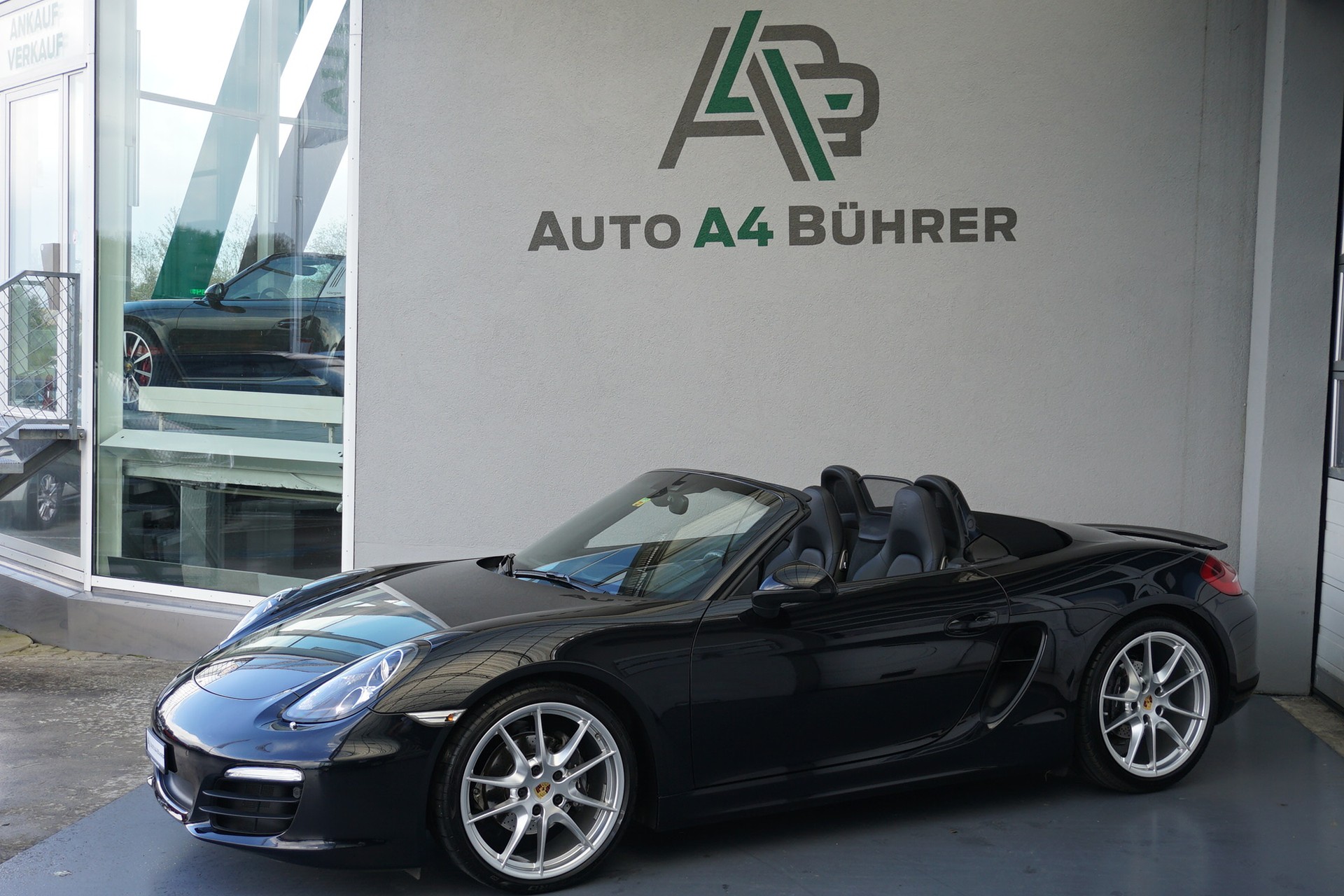 PORSCHE Boxster 2.7 Black Edition Roadster 265PS mit 6-Zylindermotor!!-image-4
