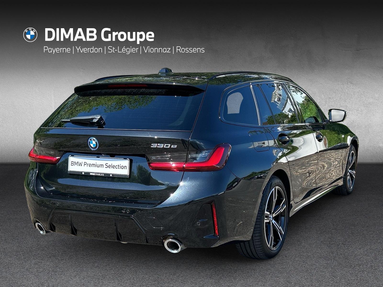 BMW 330e M Sport Touring xDrive G21 (CH) AHK ** Action de leasing à 1.9% **-image-4