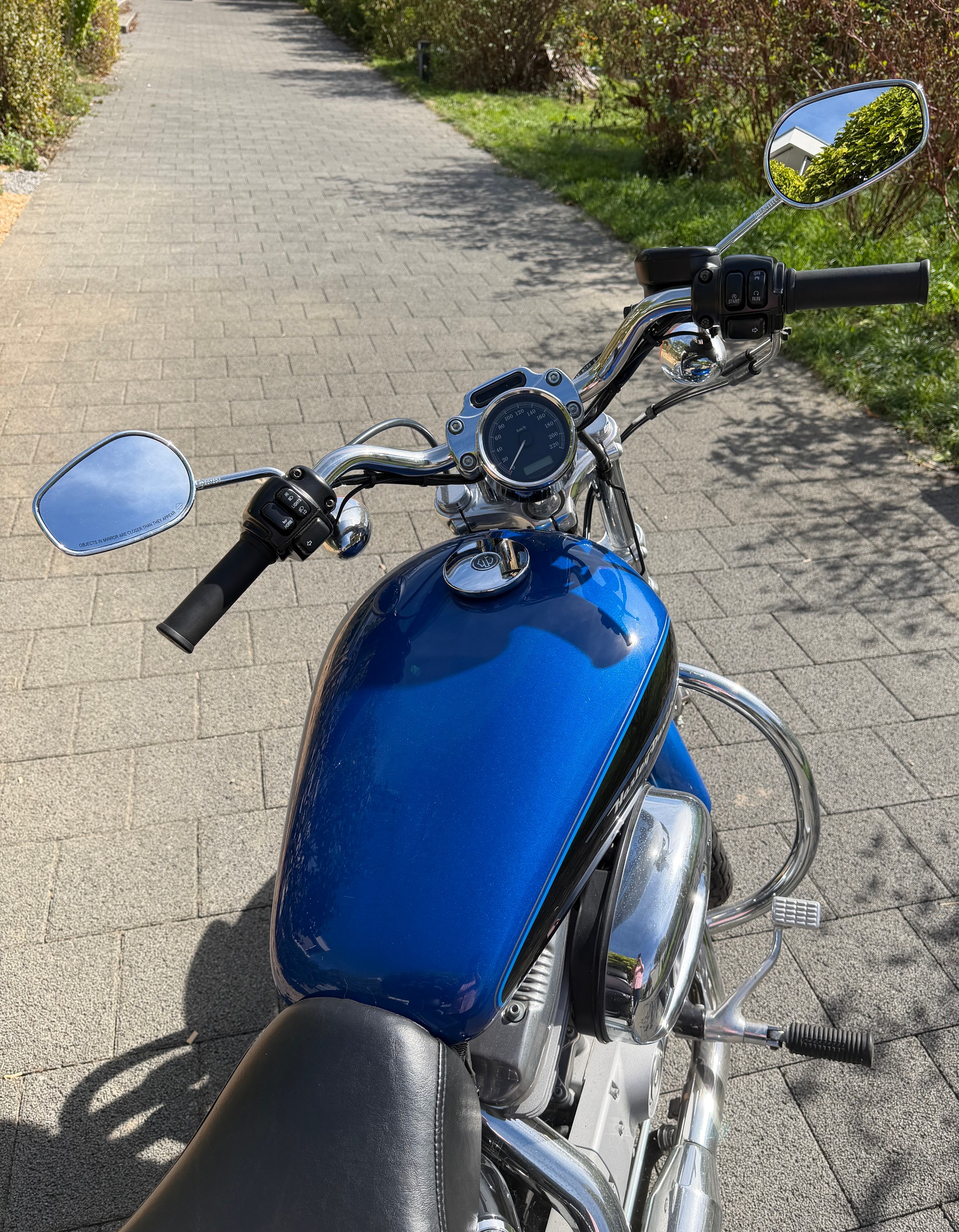 HARLEY-DAVIDSON XL 883 C Sportster Custom Injection-image-3