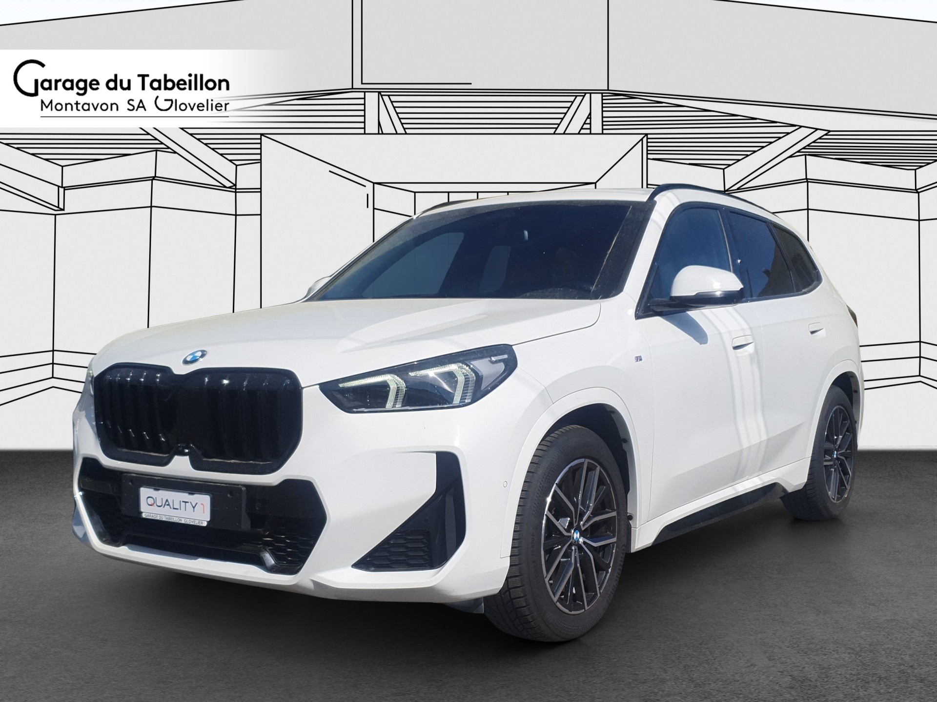 BMW X1 23d xDrive paddles