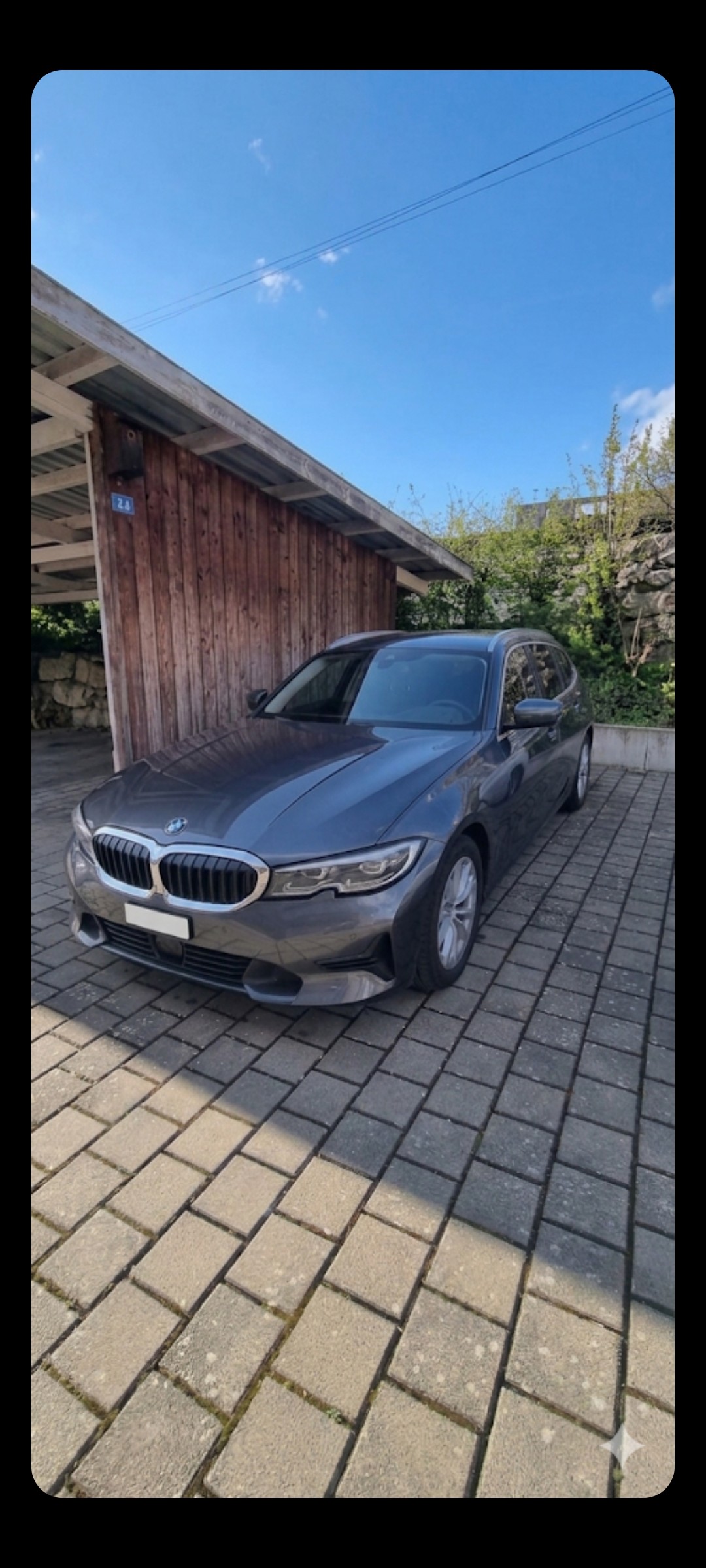 BMW 318d 48V Touring Steptronic Frisch ab MFK & Service. Gratis Service bis 100'000 Km. Neue Bremsen. 8-Fach Bereift