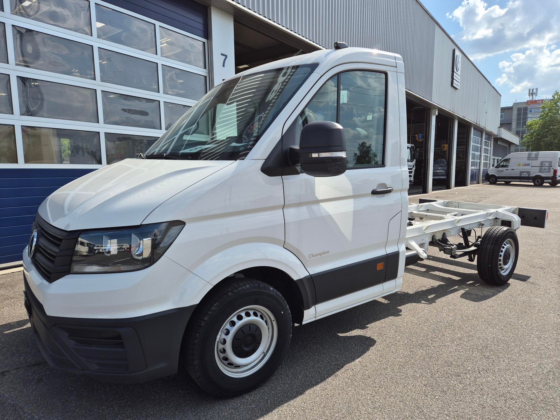 VW Crafter 35 2.0 BiTDI Kipp./Prits./Koffer+Heb. Champion L3