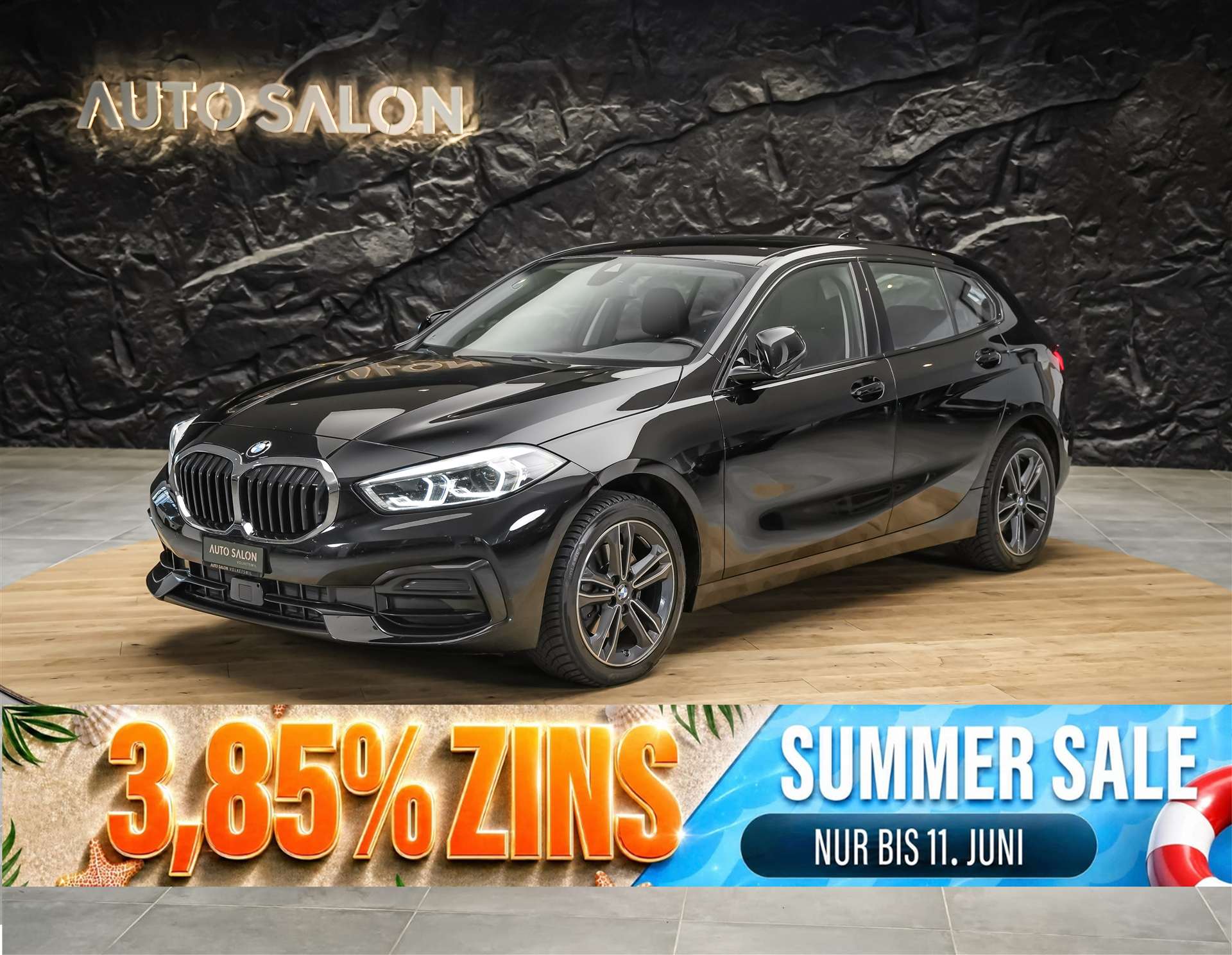 BMW 118i Sport Line Steptronic *CH-Auto*Harman/Kardon*Lenkradheizung*ACC*