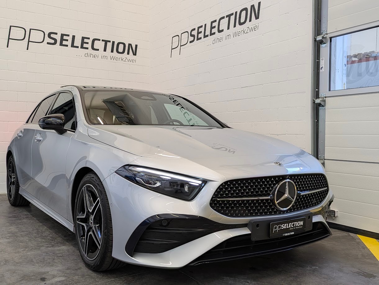 MERCEDES-BENZ A 220 AMG Line 4Matic 8G-DCT*FACELIFT AMG-PREMIUM PLUS PANO VOLL-LED NAVI 360CAM HEAD-UP SITZHEIZ*