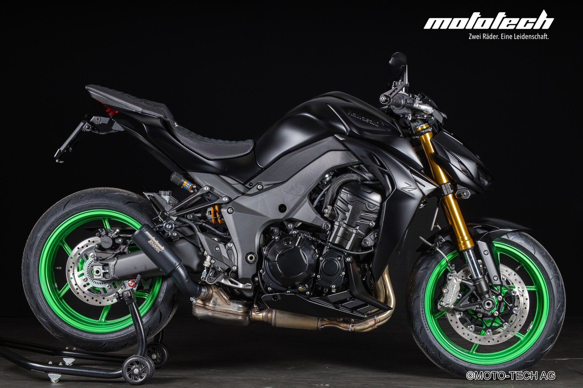 KAWASAKI Z 1100 SE STAGE 1 FLAT BLACK SHARK-image-1