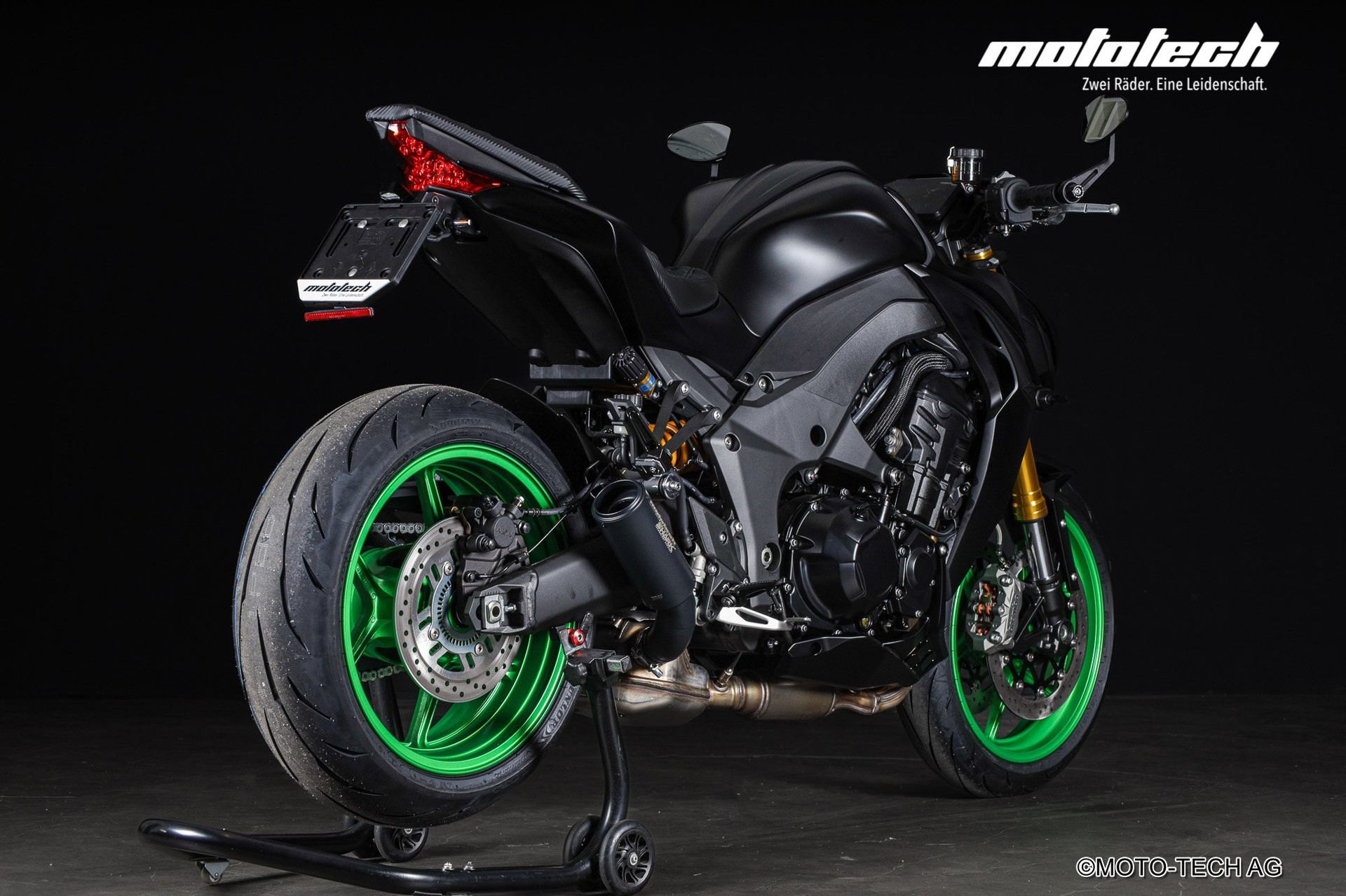 KAWASAKI Z 1100 SE STAGE 1 FLAT BLACK SHARK-image-2