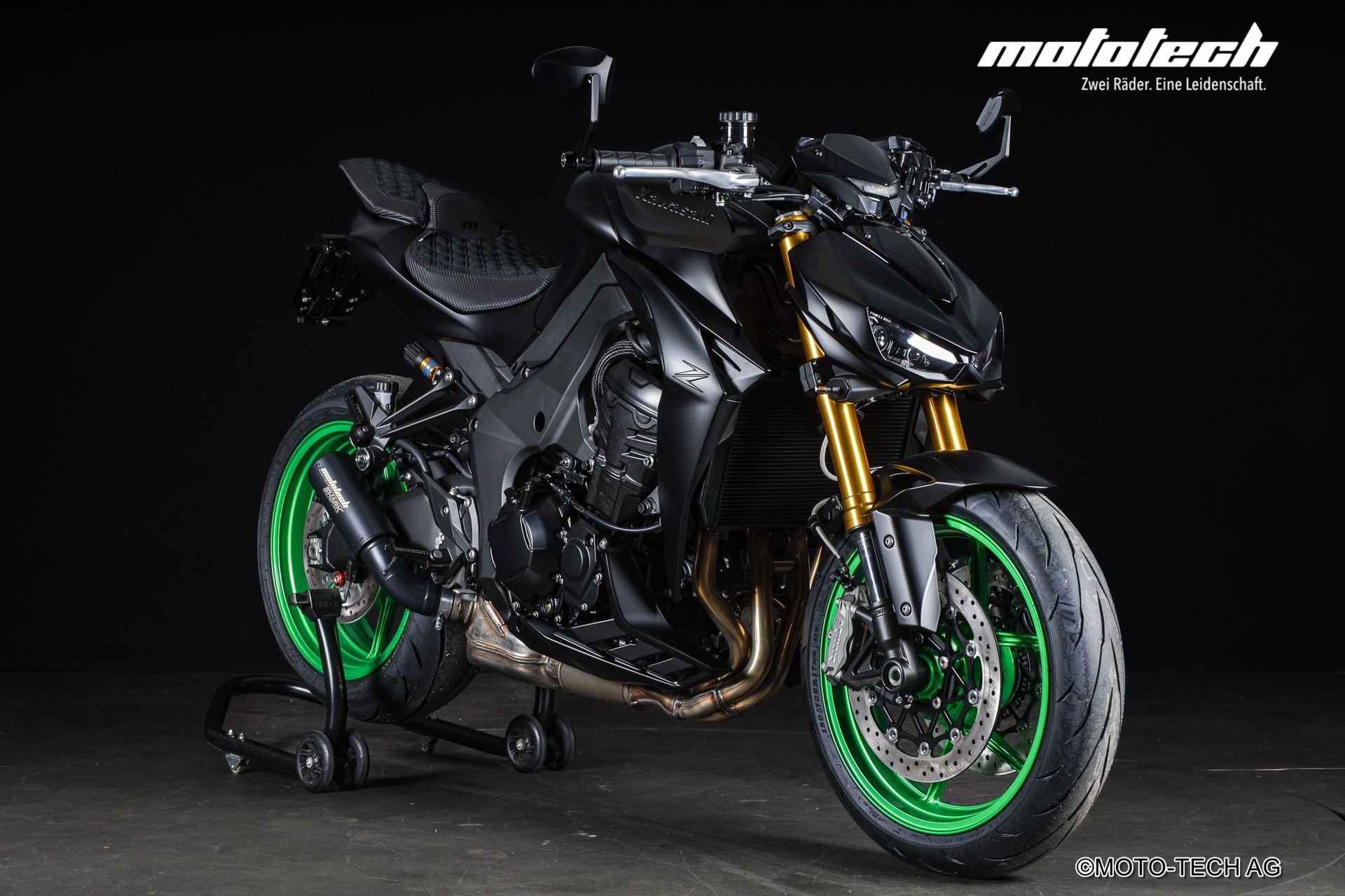KAWASAKI Z 1100 SE STAGE 1 FLAT BLACK SHARK-image-0