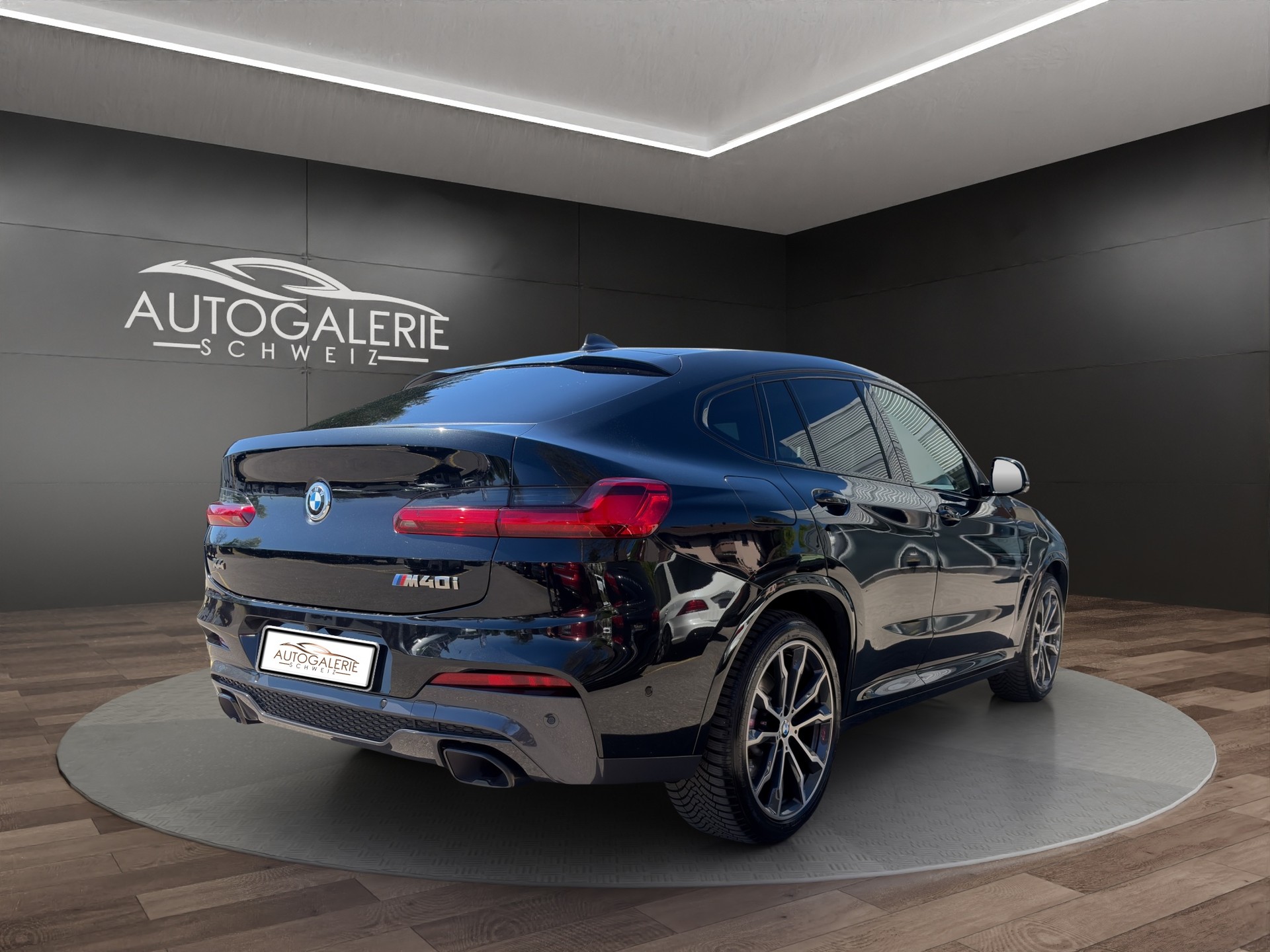 BMW X4 M40i Steptronic | CH Swiss | Individual Leder Fiona Rot-Schwarz | LED | Memory | DRIVING ASSISTANT |-image-5
