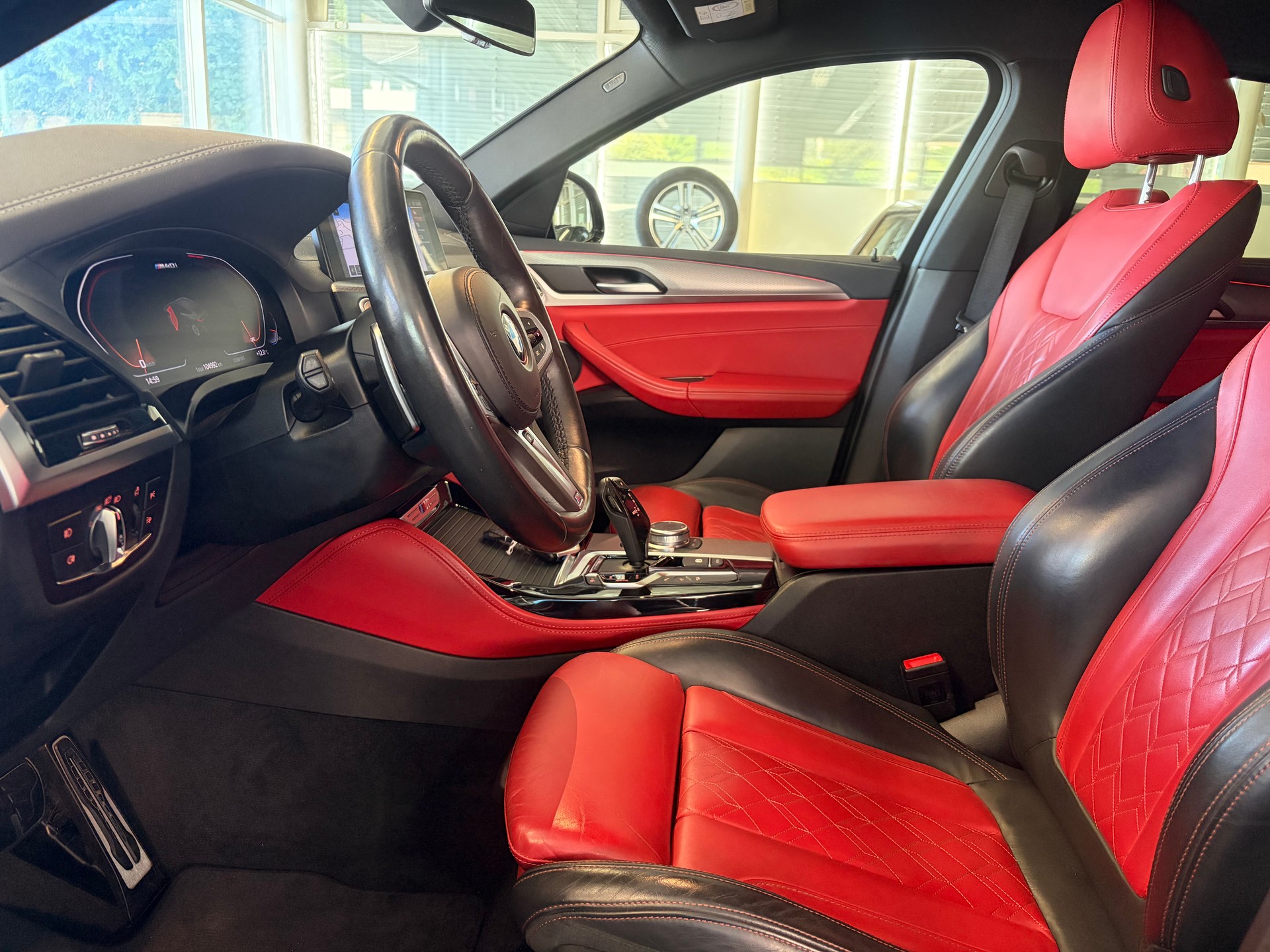 BMW X4 M40i Steptronic | CH Swiss | Individual Leder Fiona Rot-Schwarz | LED | Memory | DRIVING ASSISTANT |-image-11