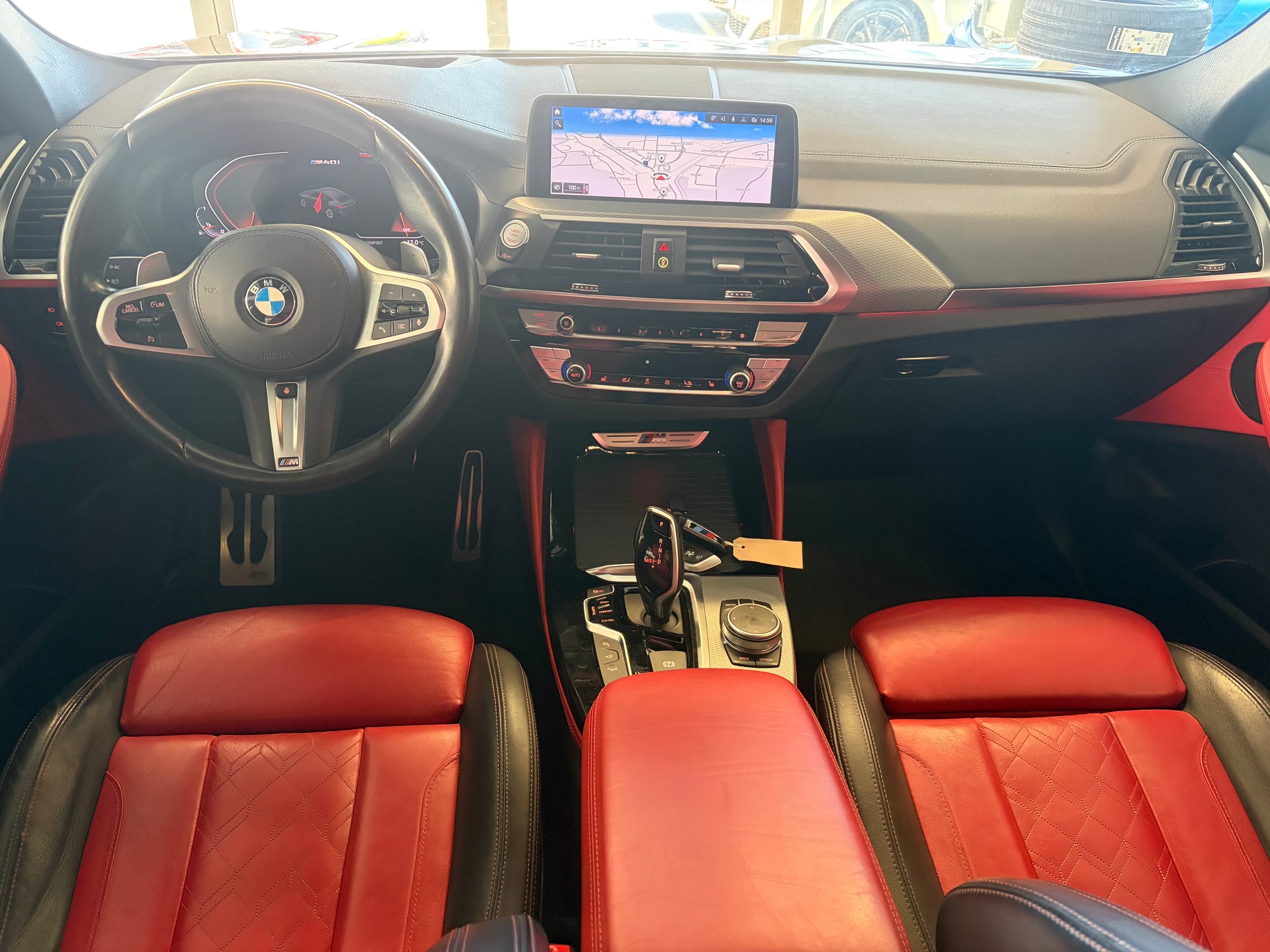 BMW X4 M40i Steptronic | CH Swiss | Individual Leder Fiona Rot-Schwarz | LED | Memory | DRIVING ASSISTANT |-image-13