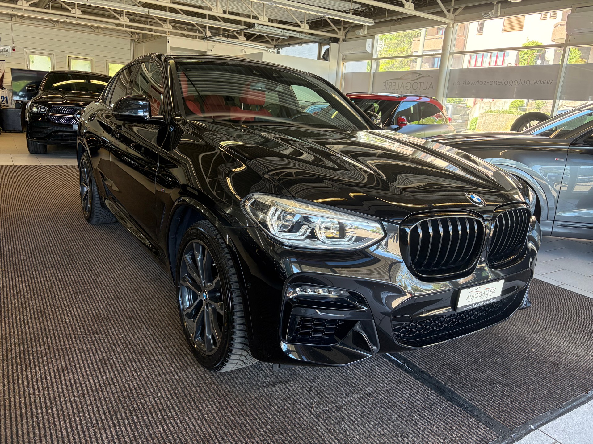 BMW X4 M40i Steptronic | CH Swiss | Individual Leder Fiona Rot-Schwarz | LED | Memory | DRIVING ASSISTANT |-image-30