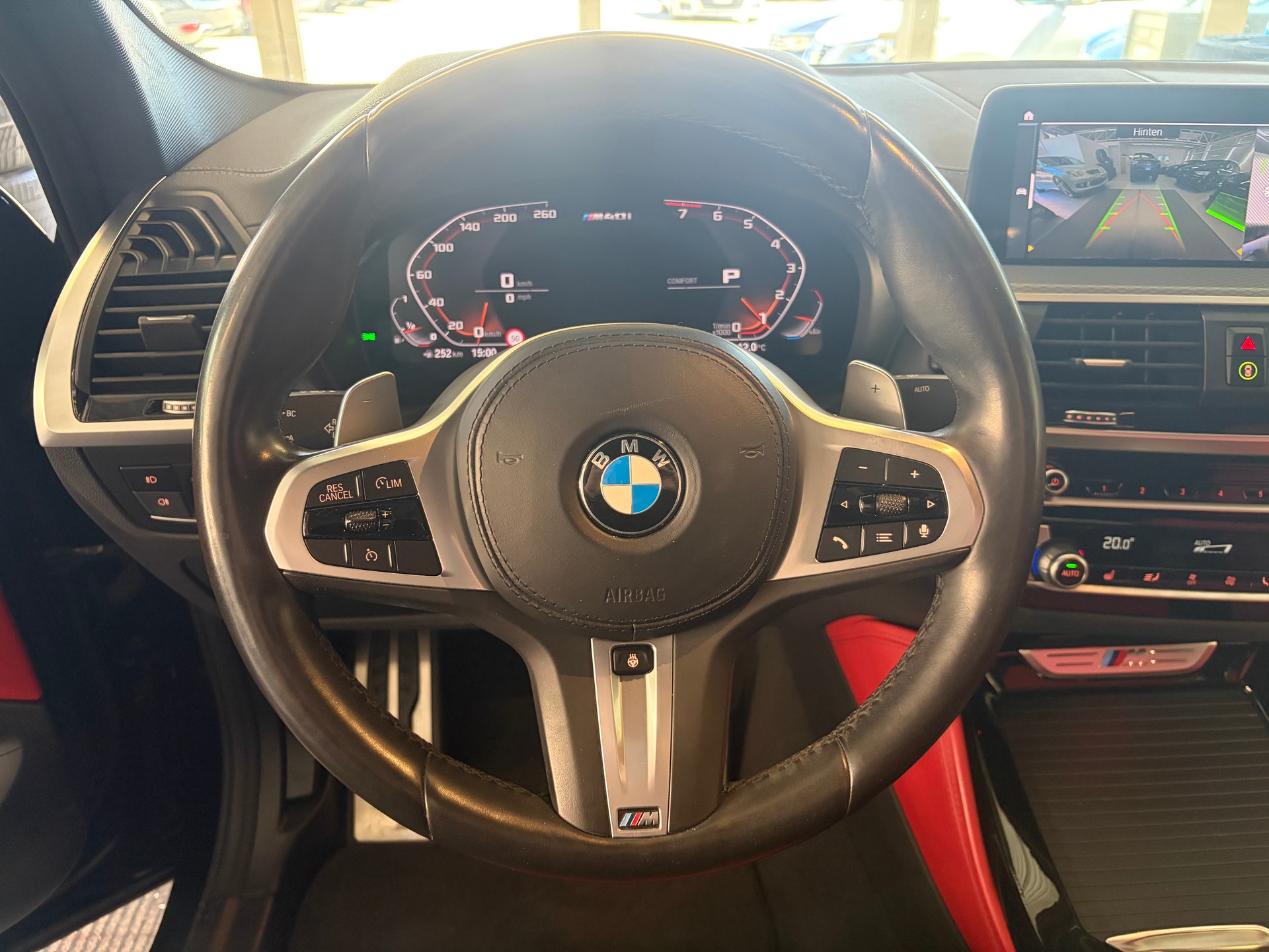 BMW X4 M40i Steptronic | CH Swiss | Individual Leder Fiona Rot-Schwarz | LED | Memory | DRIVING ASSISTANT |-image-18