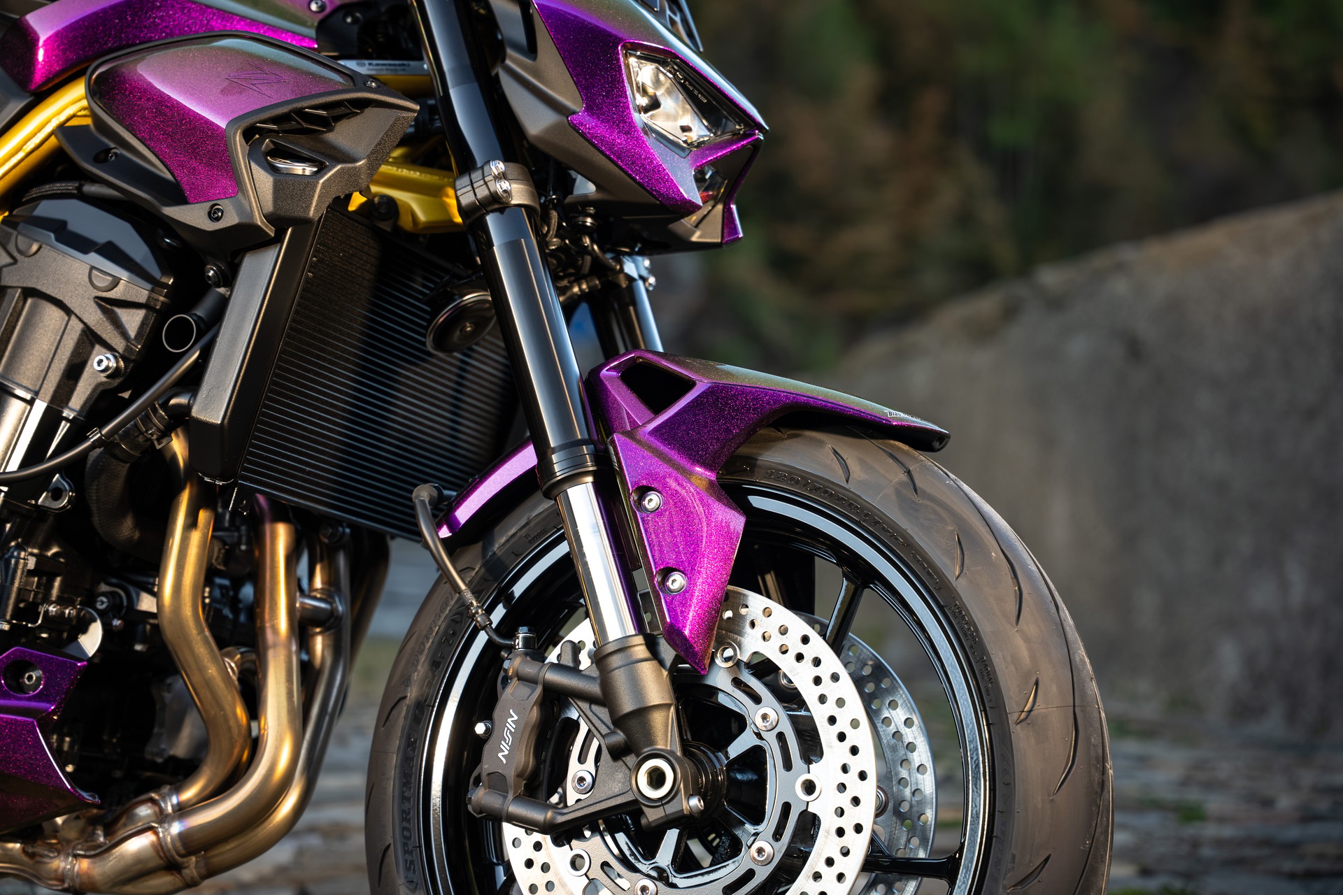 KAWASAKI Z 900 (91 kW) - Sonderumbau Chamäleon-image-11