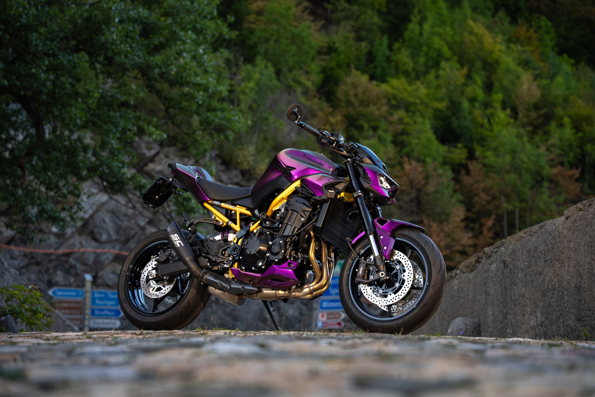 KAWASAKI Z 900 (91 kW) - Sonderumbau Chamäleon-image-5