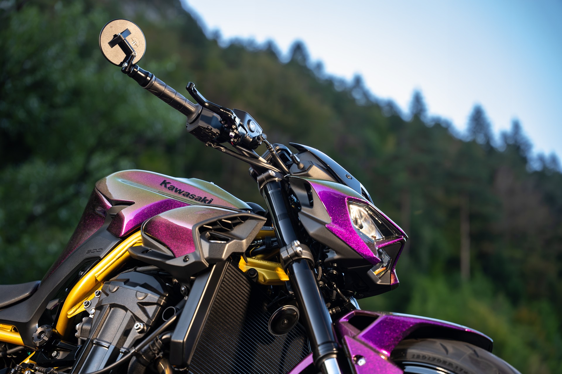 KAWASAKI Z 900 (91 kW) - Sonderumbau Chamäleon-image-10