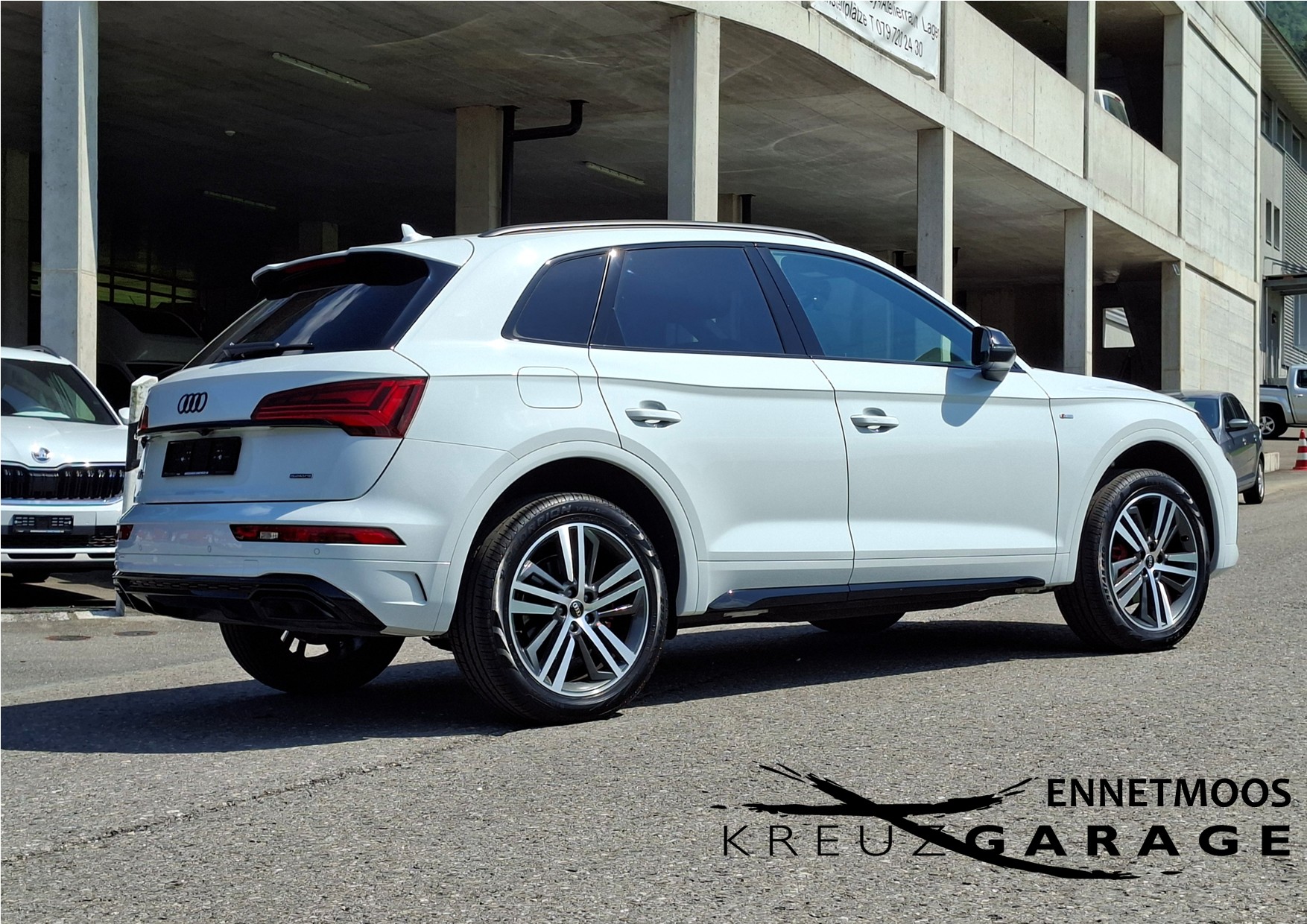 AUDI Q5 40 TDI Black Edition quattro S-tronic *CH-Fahrzeug m. ASSP+8-fach bereift m. Pneu*-image-4